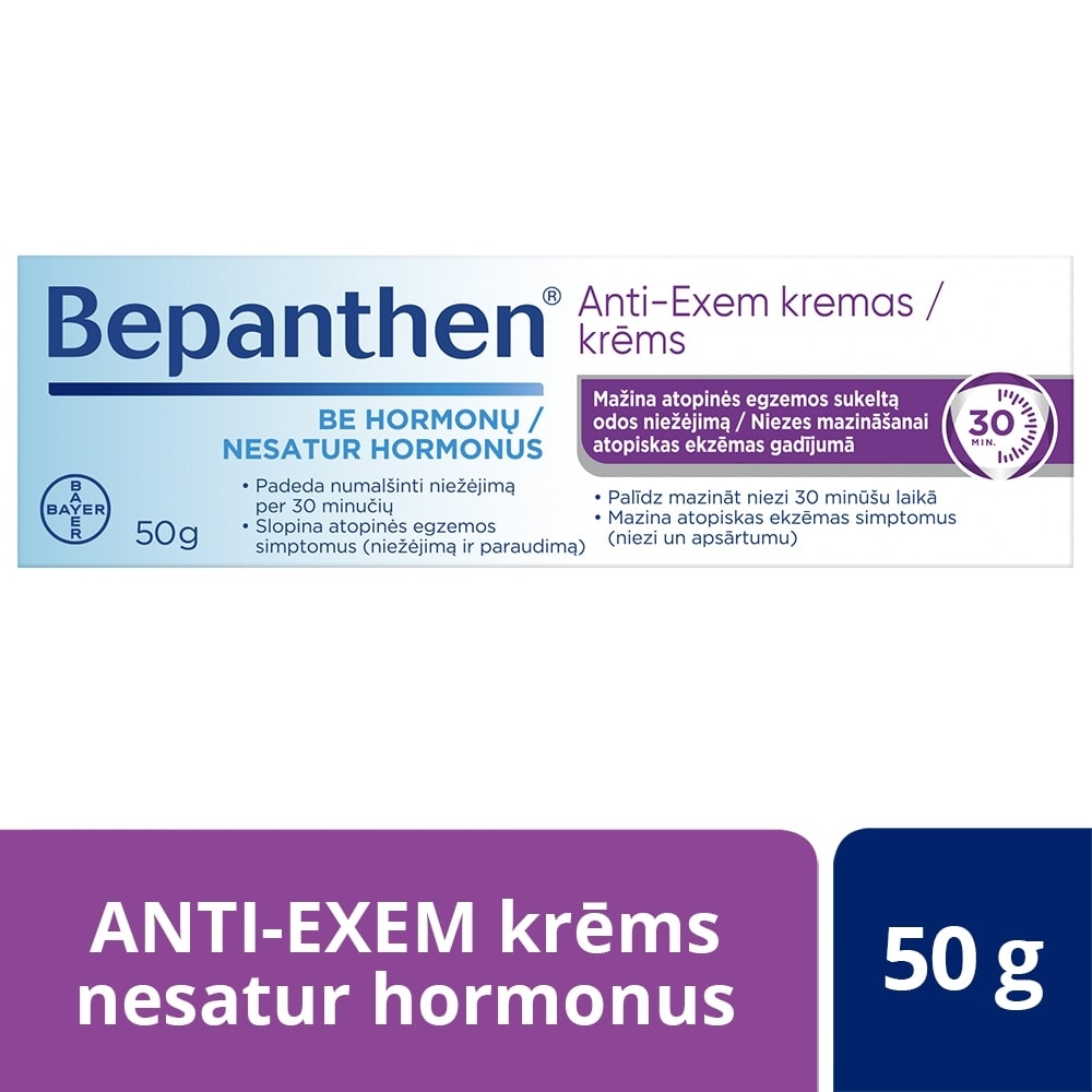 BEPANTHEN Anti-Exem krēms, 50 g - Produkta attēls 4
