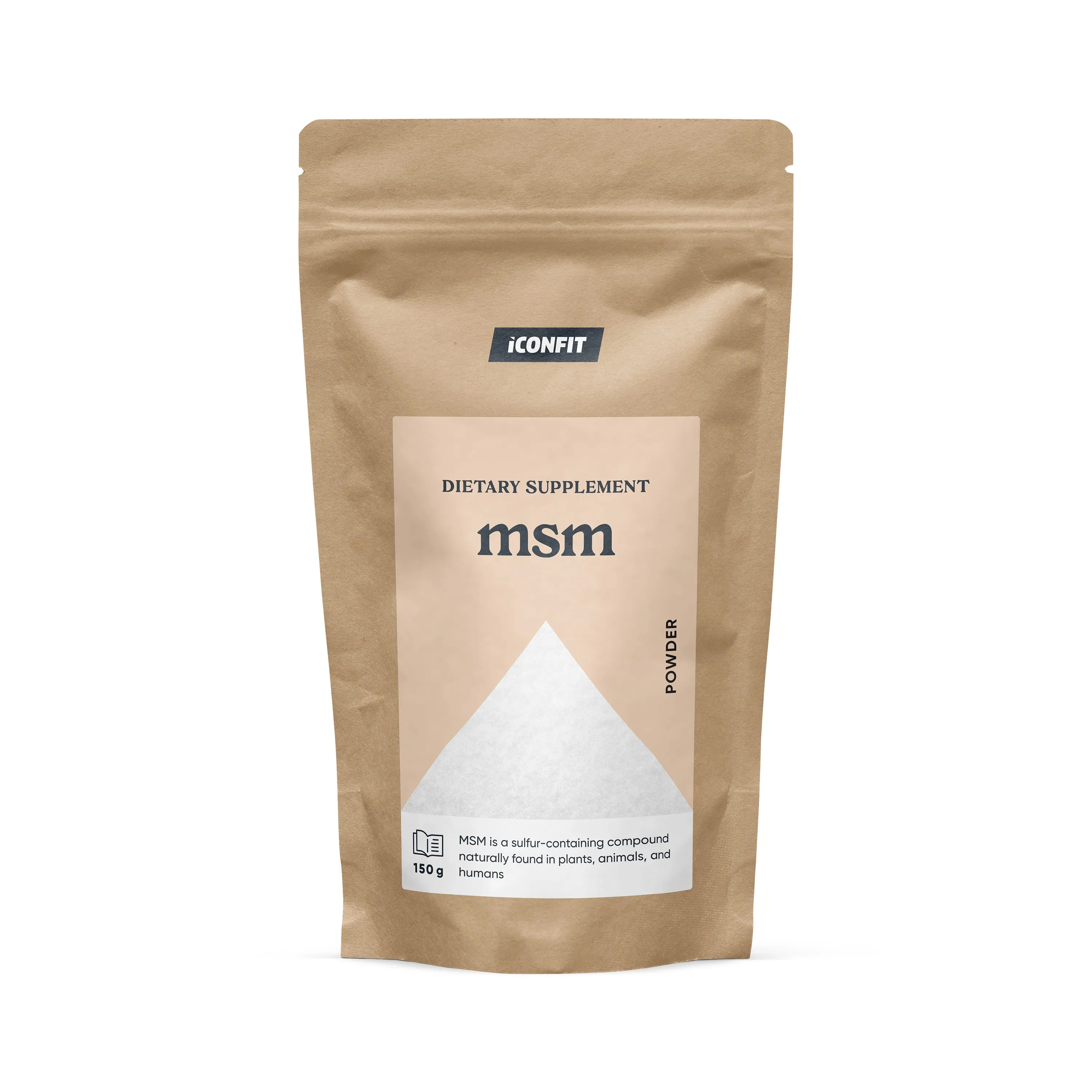 ICONFIT MSM pulveris - Produkta attēls 