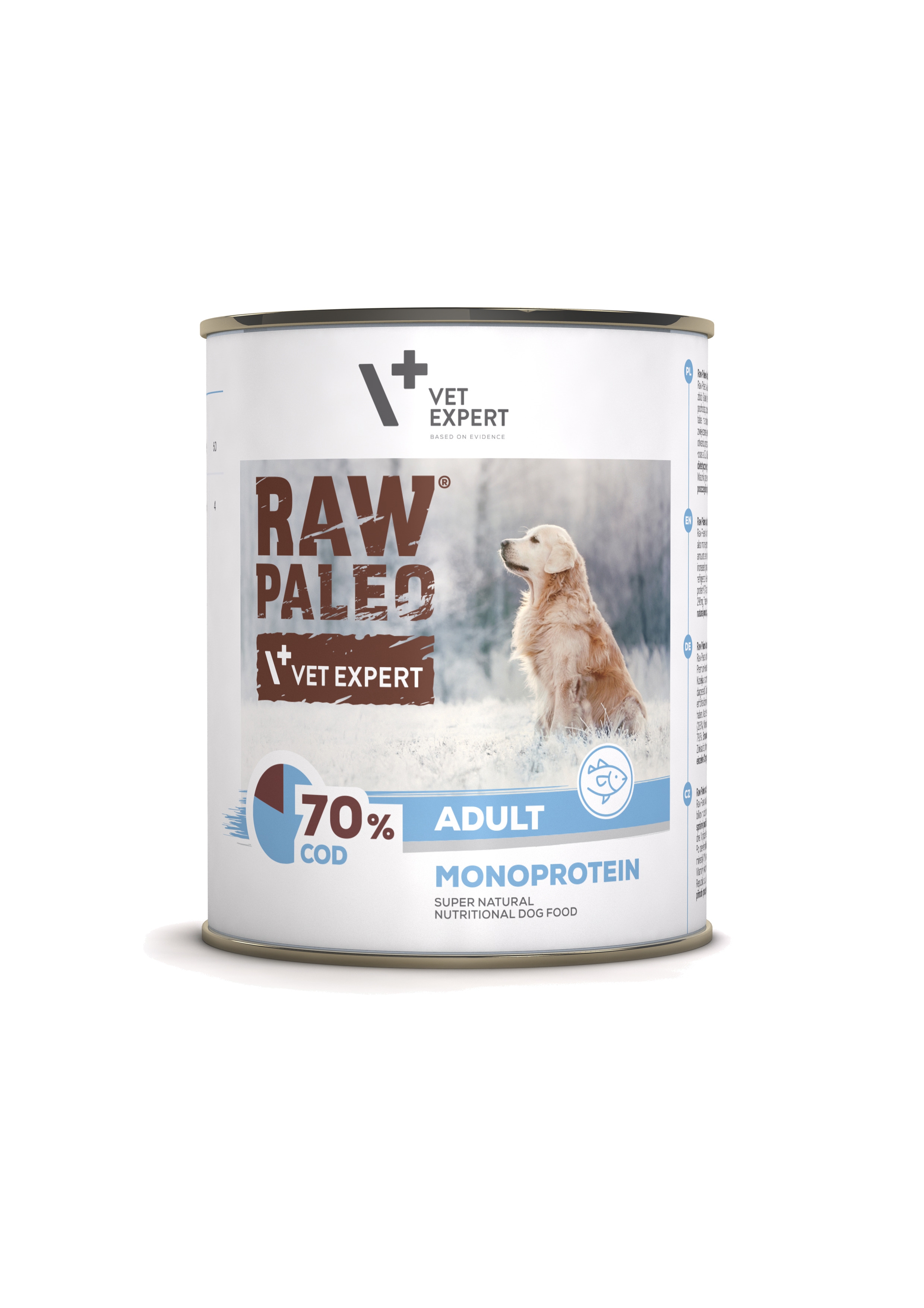 RAW PALEO SUŅU KONS MENCA 800G - Produkta attēls 