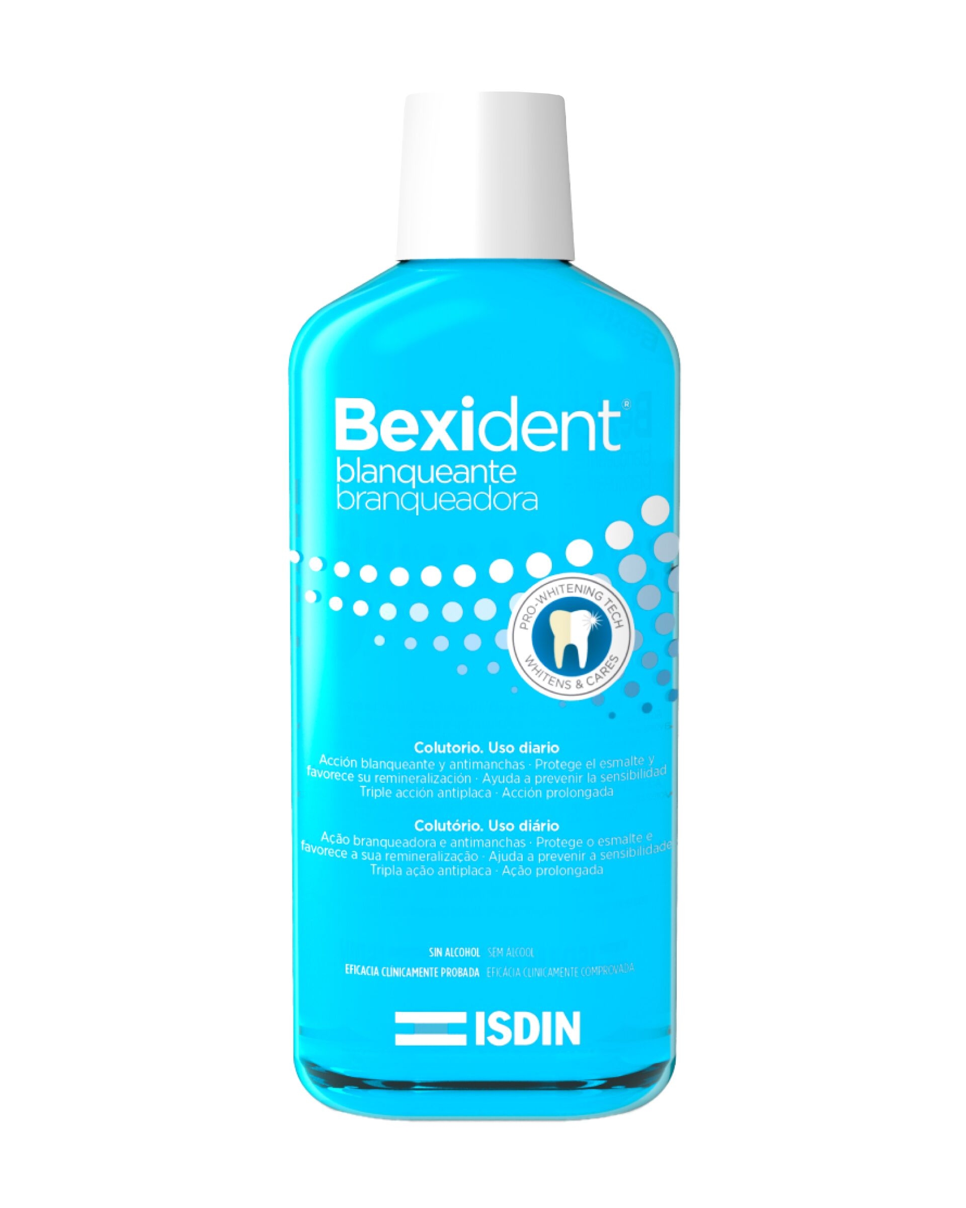 BEXIDENT baltinošs mutes skalojamais līdzeklis, 500 ml - Produkta attēls 