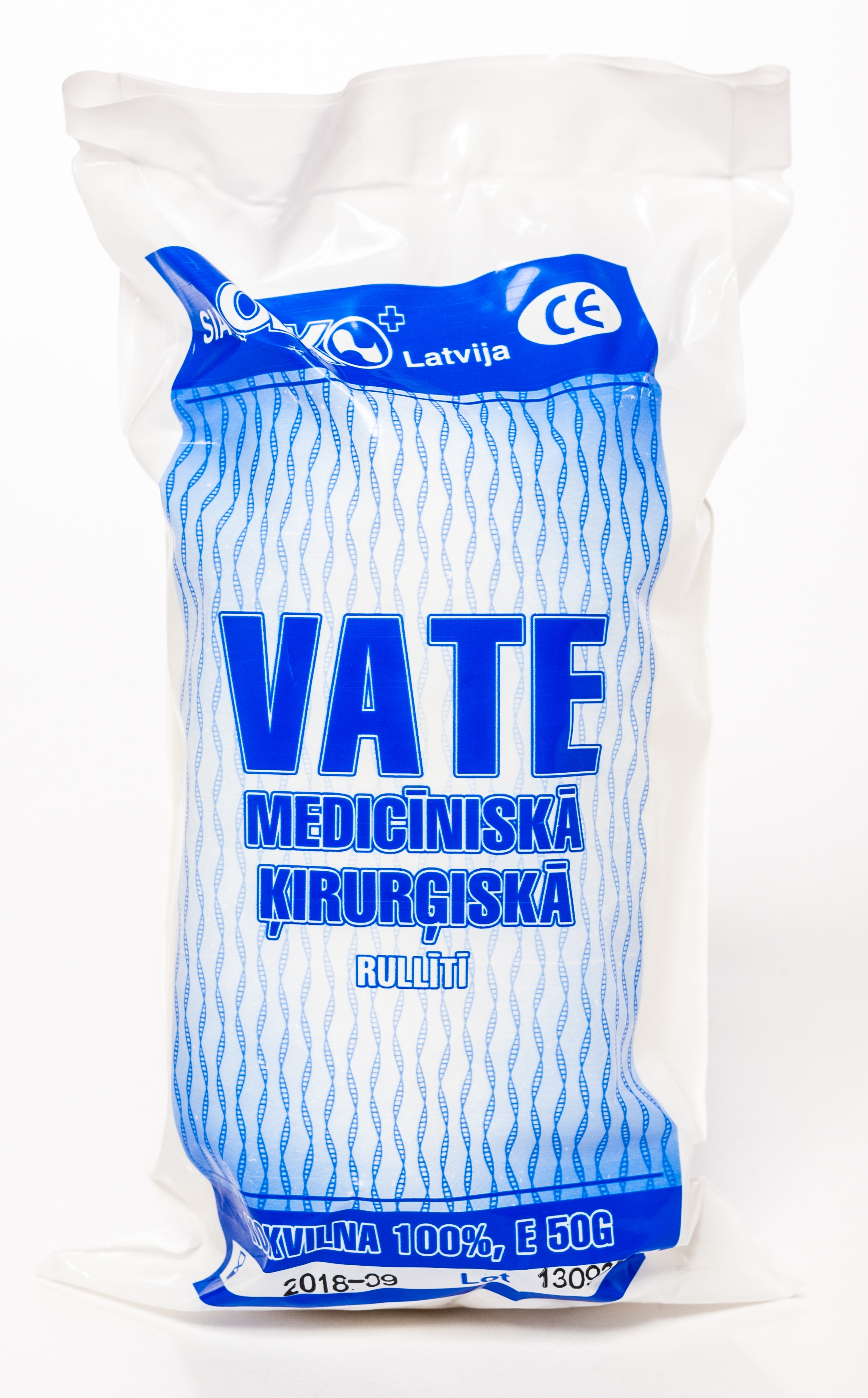 VATE MEDICĪNISKĀ ZIG-ZAG 50G (OLKO) - Produkta attēls 
