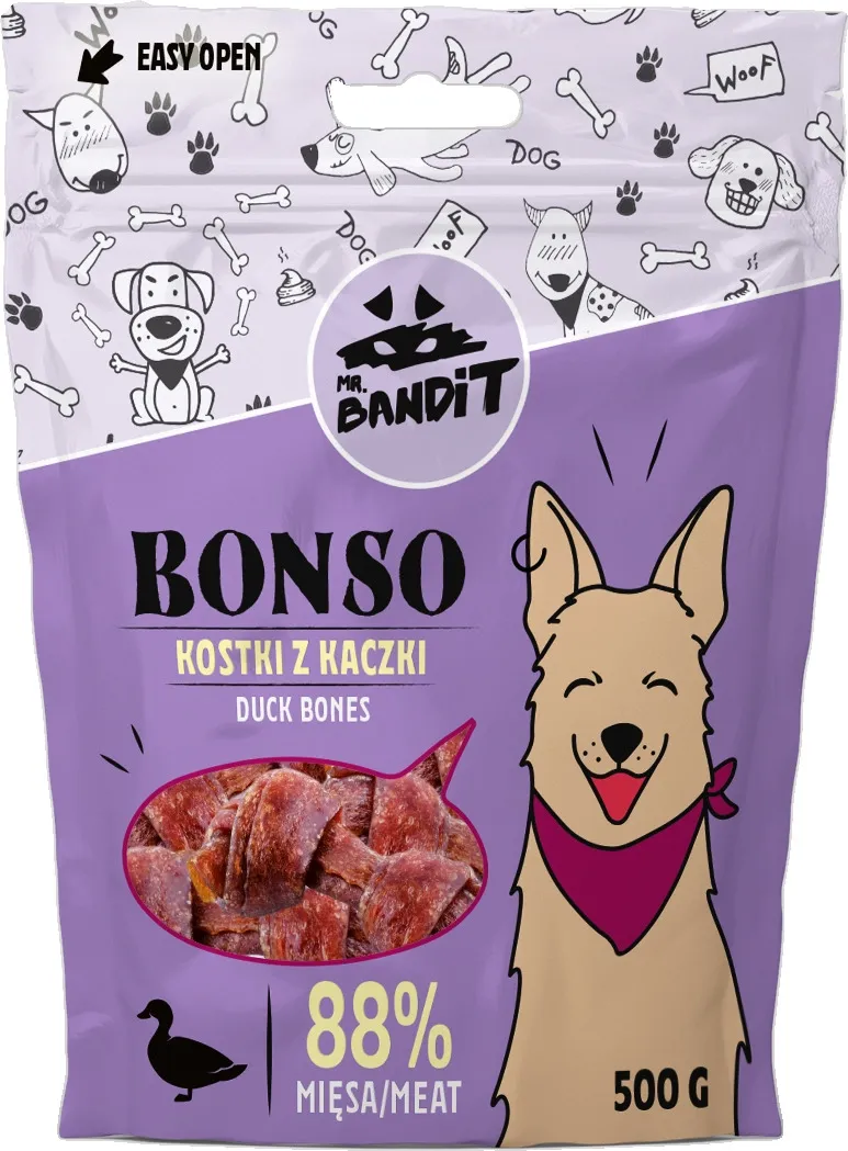 MR.BANDIT BONSO PĪLES KAULIŅI 500G - Produkta attēls 