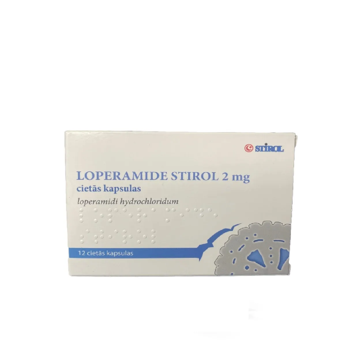 LOPERAMIDE STIROL 2MG KAPSULAS N12 - Produkta attēls 