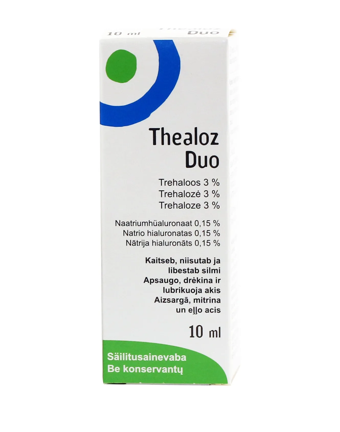 THEALOZ DUO acu pilieni, 10 ml - Produkta attēls 