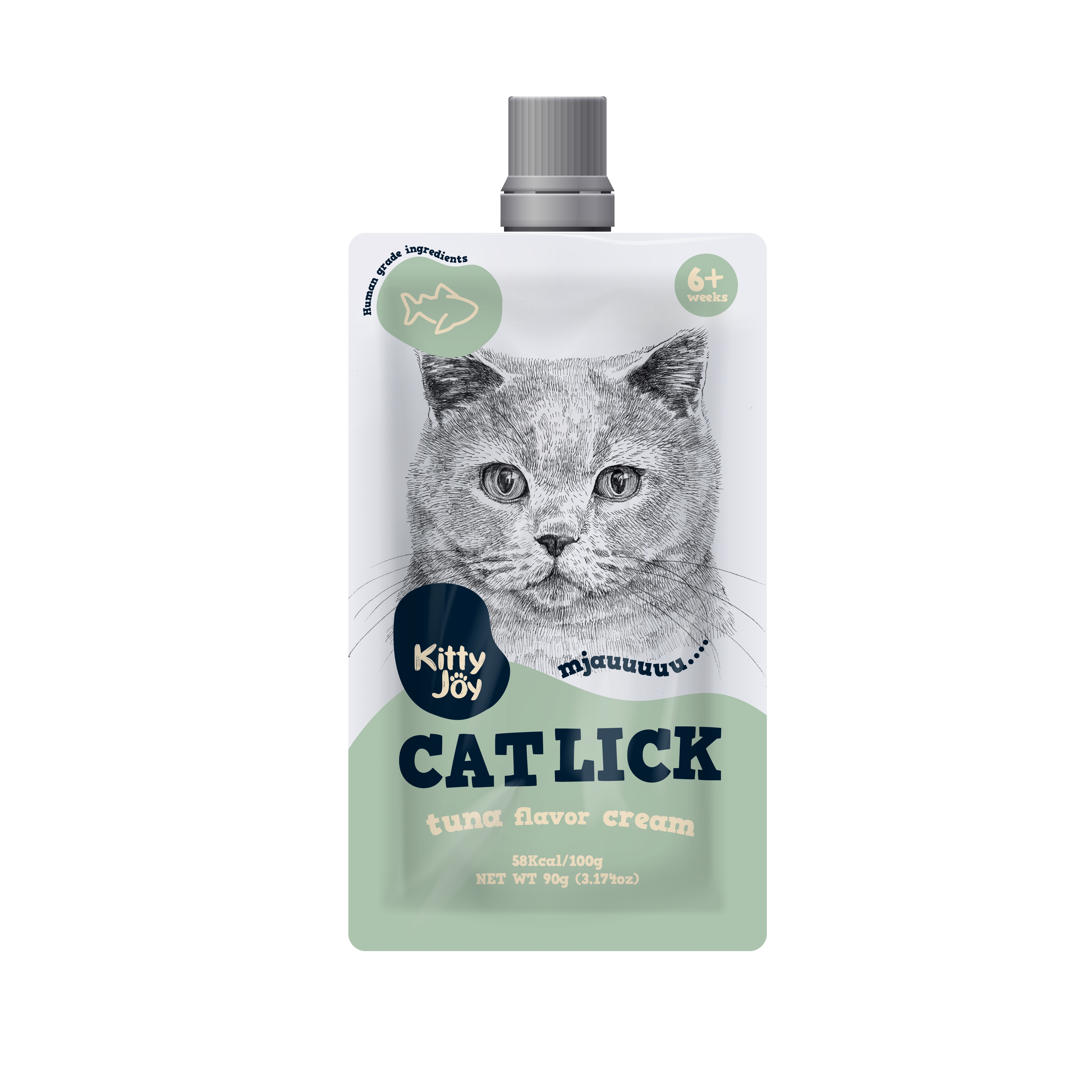KITTY JOY KĀRUMS AR TUNČA GARŠU 90G - Produkta attēls 