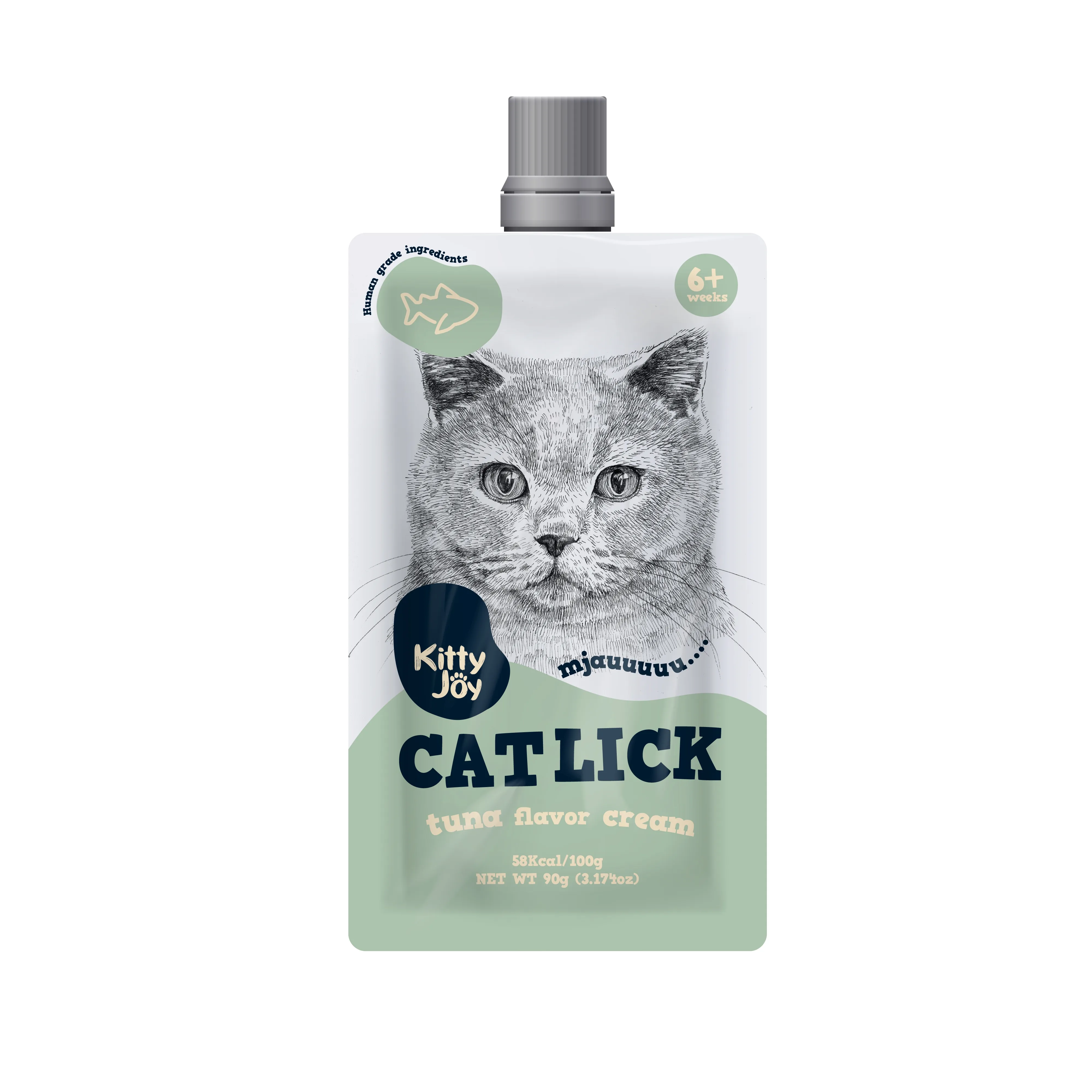 KITTY JOY KĀRUMS AR TUNČA GARŠU 90G - Produkta attēls 