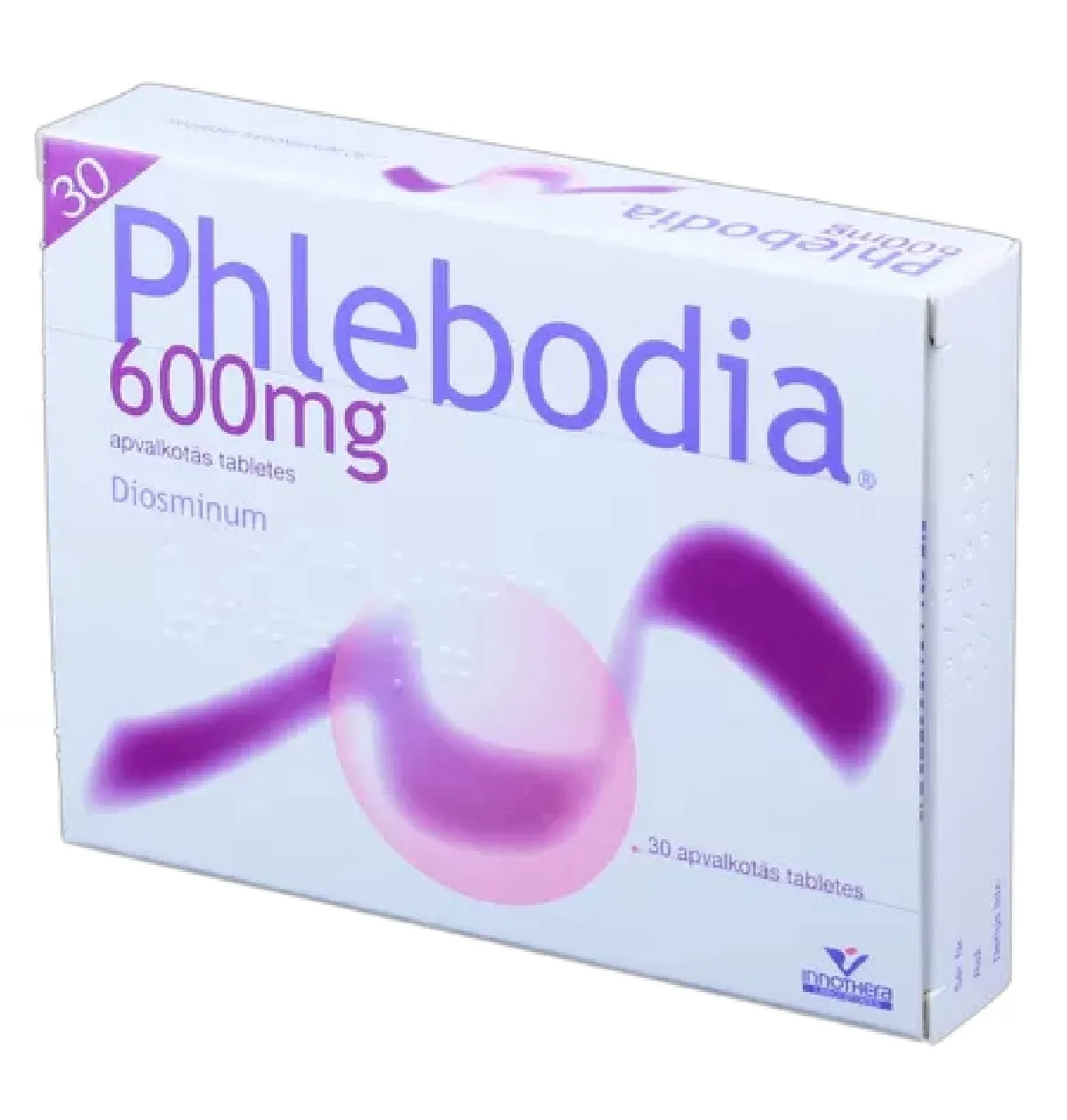 PHLEBODIA TBL 600MG N30 - Produkta attēls 