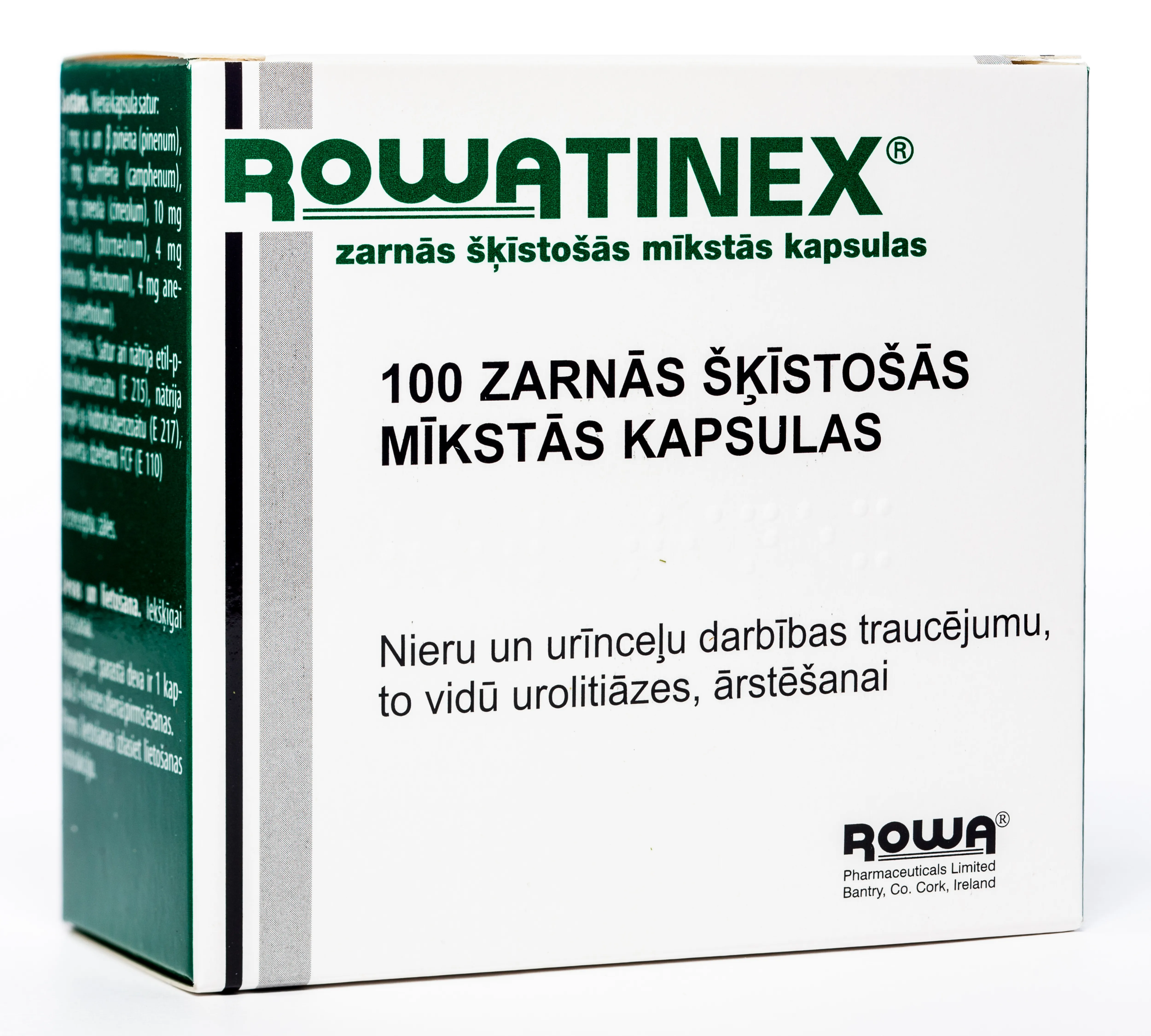 ROWATINEX kapsulas, 100 gab. - Produkta attēls 