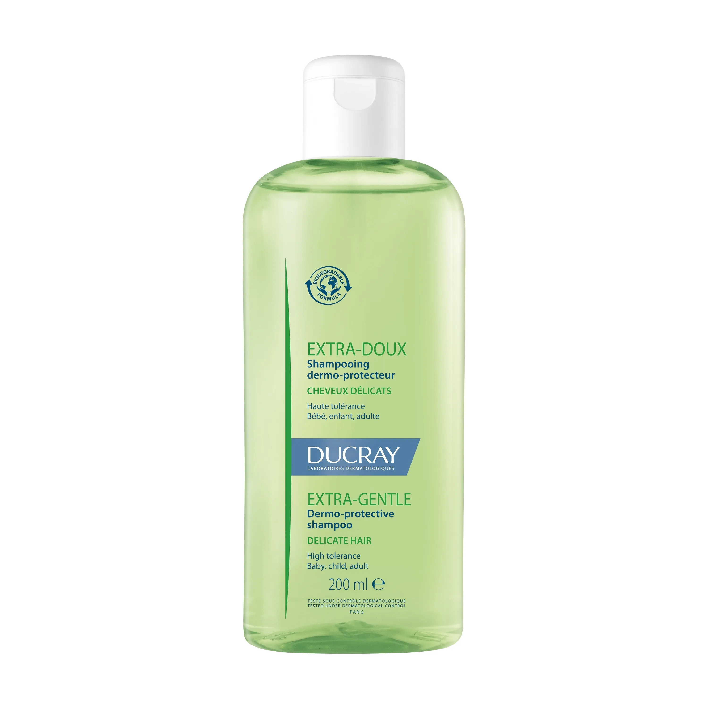 DUCRAY Extra Gentle šampūns, 200ml - Produkta attēls 