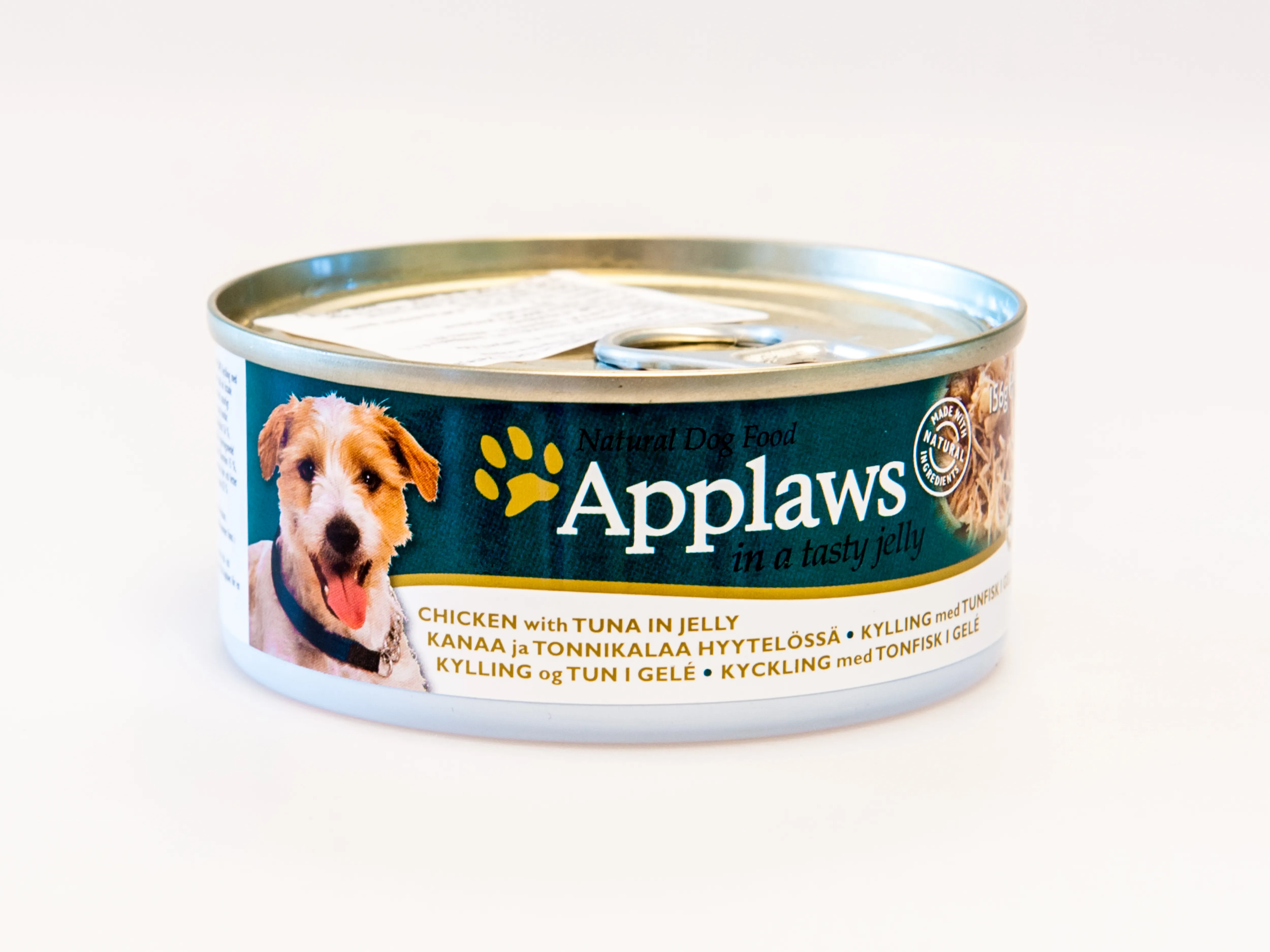 Applaws suņu konservēta barība vista/tuncis želejā 156g (3121) - Produkta attēls 