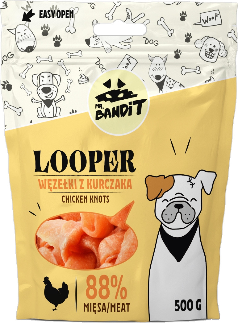 MR.BANDIT LOOPER VISTAS MEZGLI 500G - Produkta attēls 