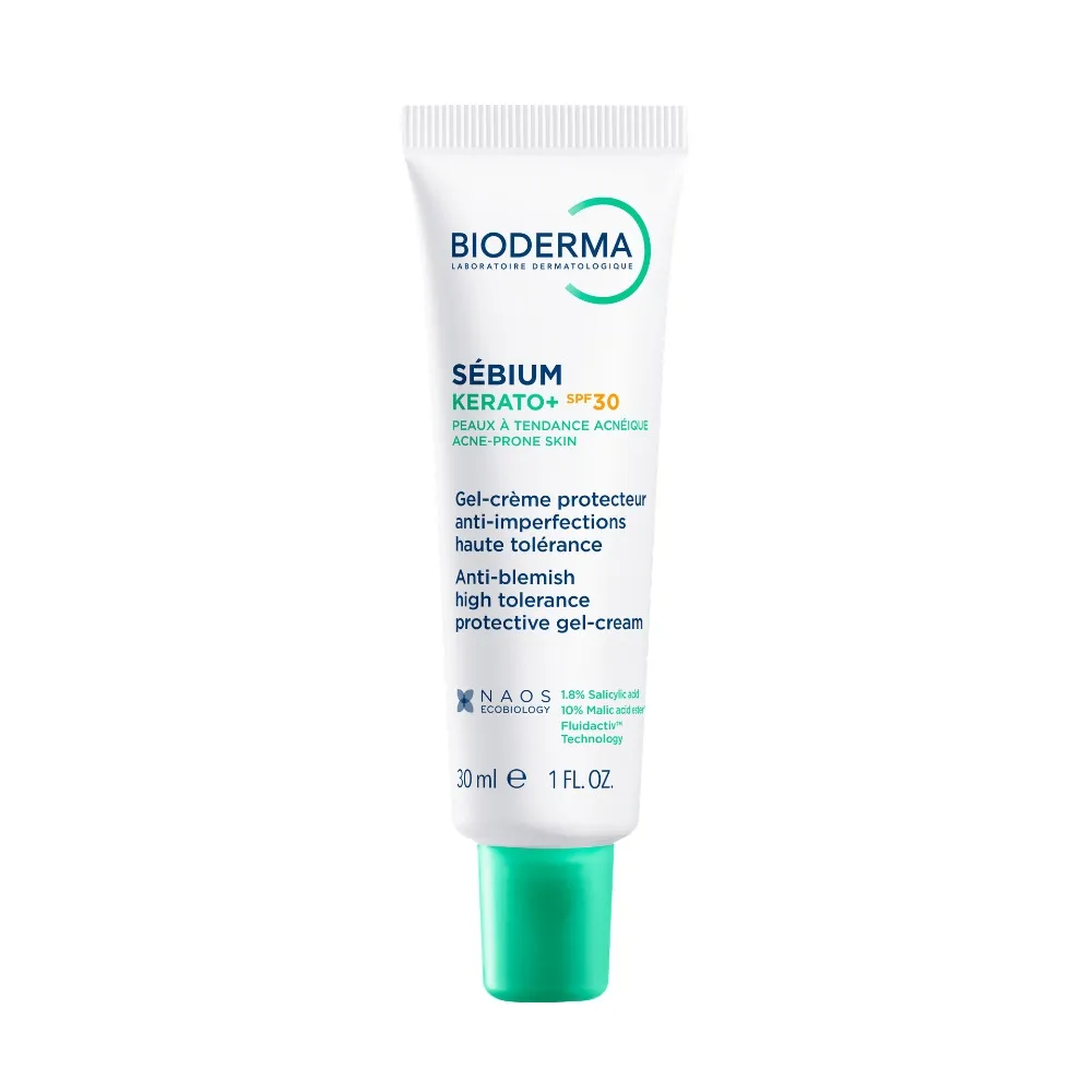 BIODERMA Sebium Kerato+ SPF30 krēms, 30 ml - Produkta attēls 