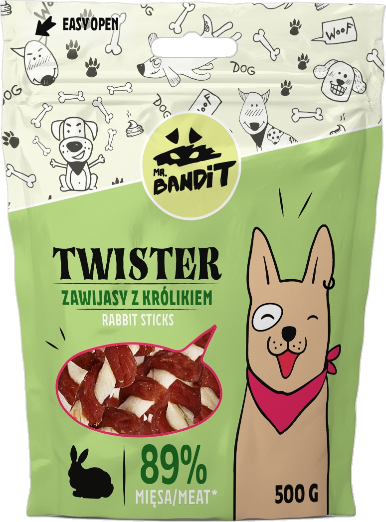 MR.BANDIT TWISTER VĪTAS TRUŠA NŪJIŅAS 500G - Produkta attēls 