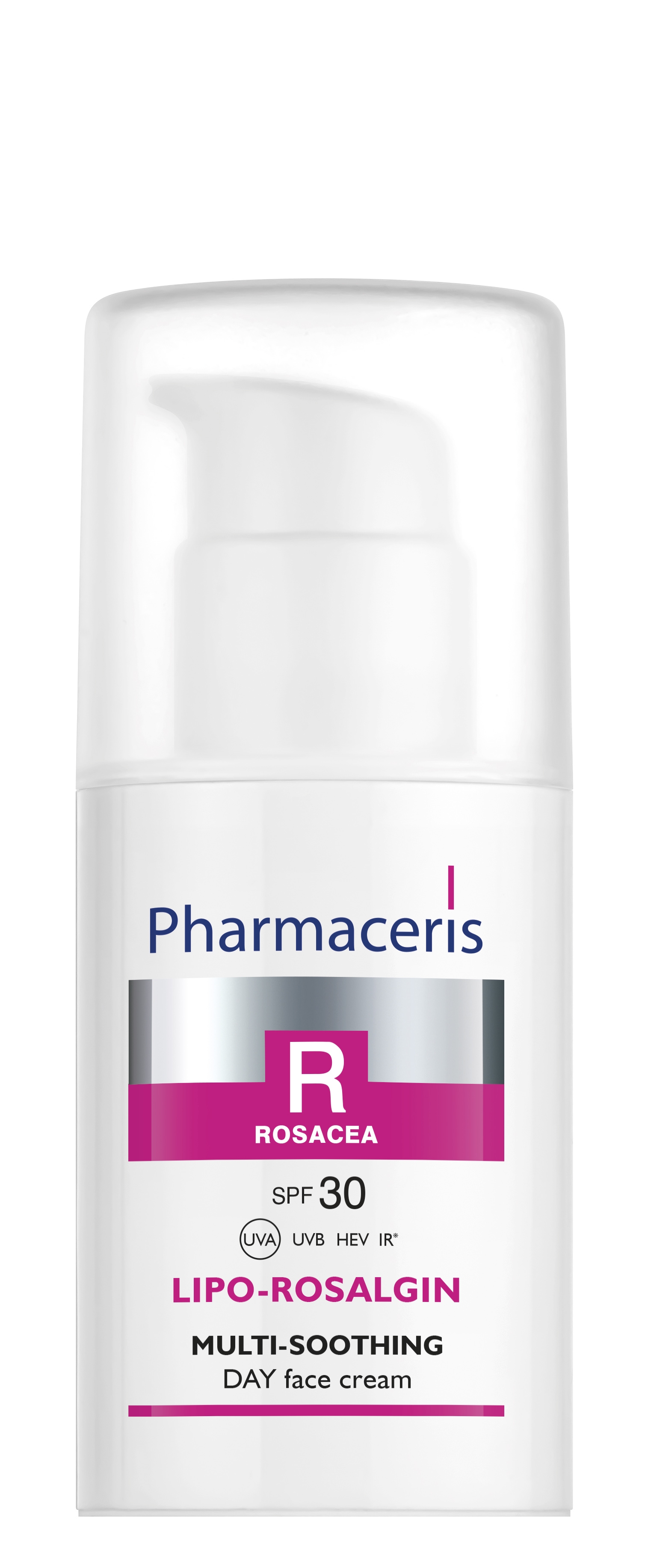 PHARMACERIS R.Lipo Rosalgin dienas krēms SPF30, 30 ml - Produkta attēls 