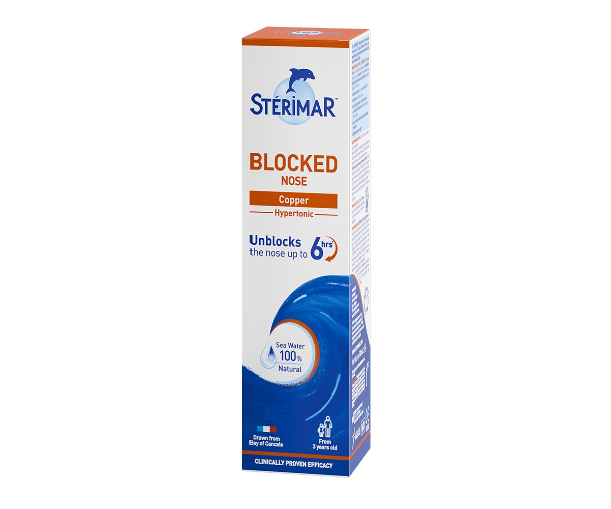 STERIMAR Blocked Nose sprejs, 50 ml - Produkta attēls 