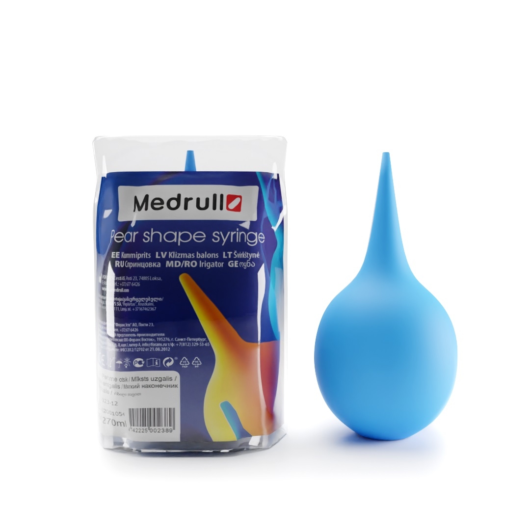MEDRULL Balons klizmas ar mīkstu uzgali, 9 gab - Produkta attēls 
