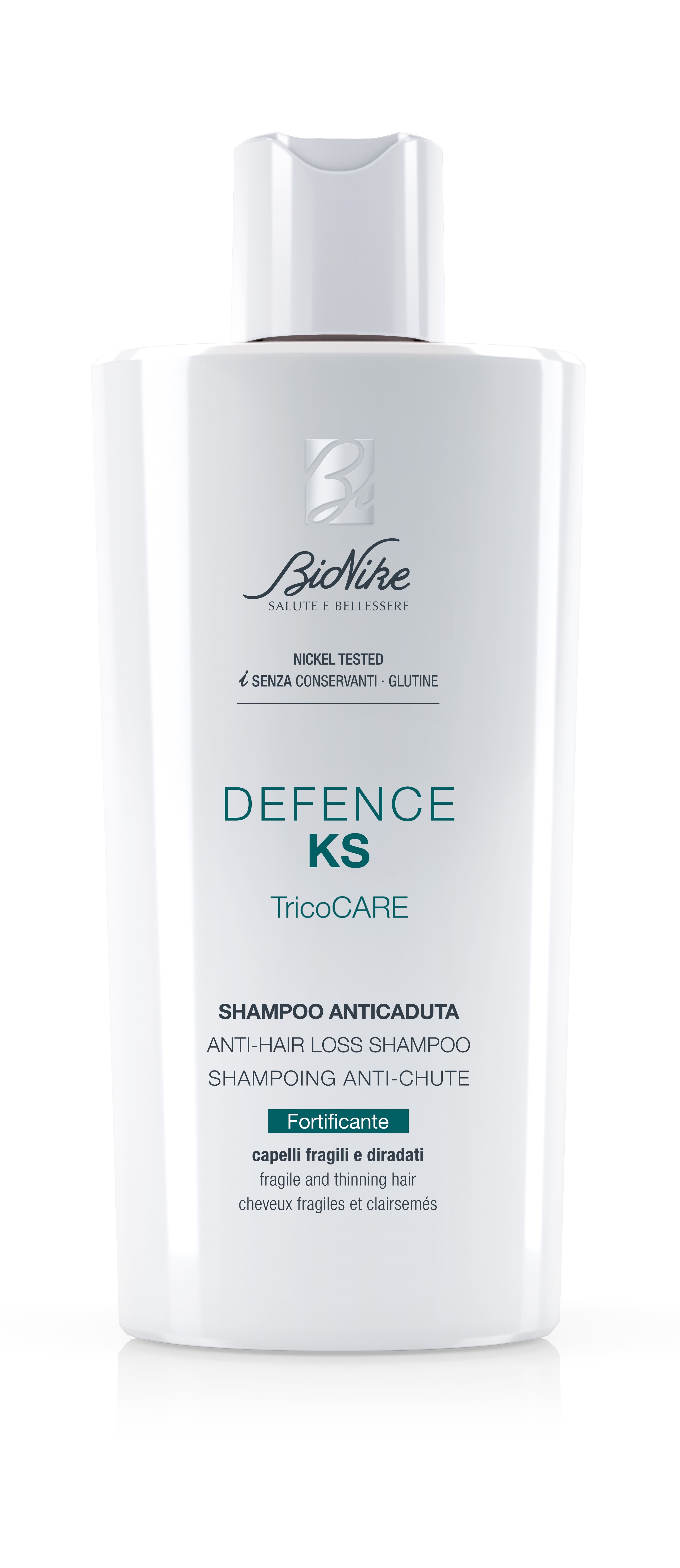 BIONIKE Defence KS šampūns pret matu izkrišanu, 200 ml - Produkta attēls 