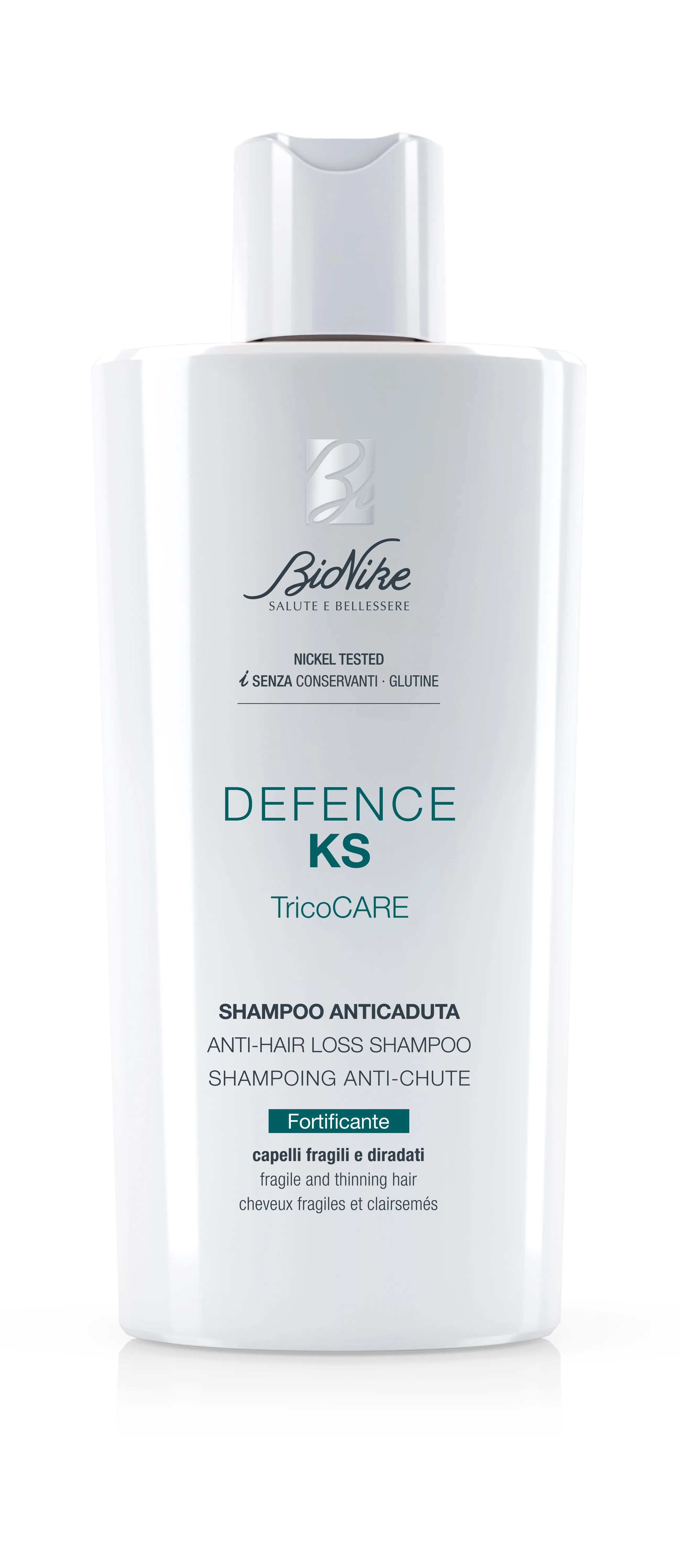 BIONIKE Defence KS šampūns pret matu izkrišanu, 200 ml - Produkta attēls 