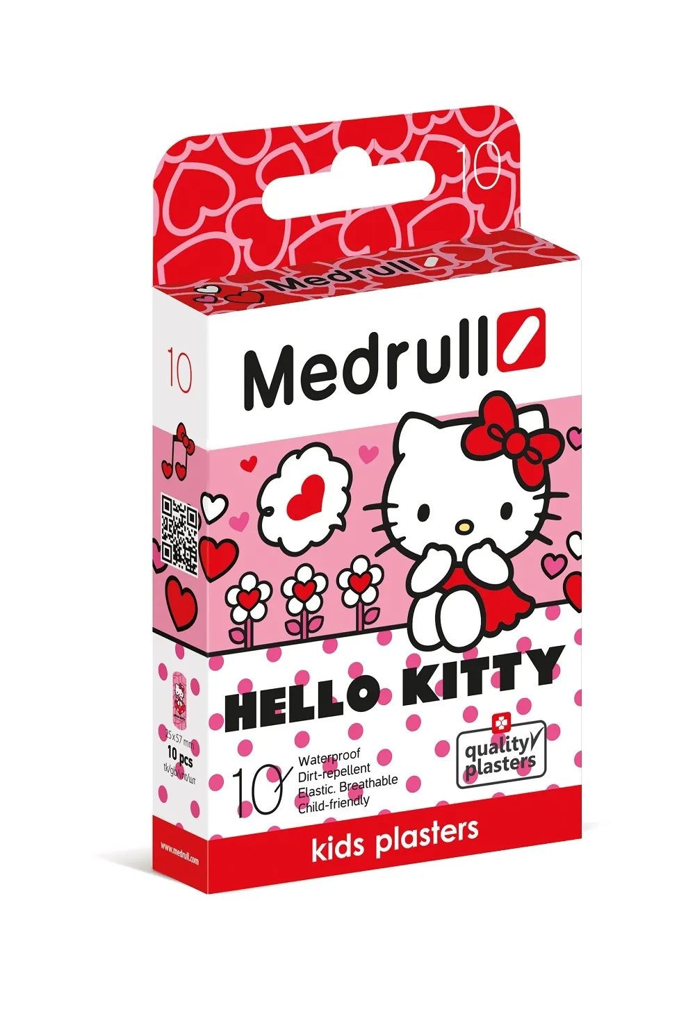 MEDRULL plāksteris "Hello Kitty", 10 gab - Produkta attēls 