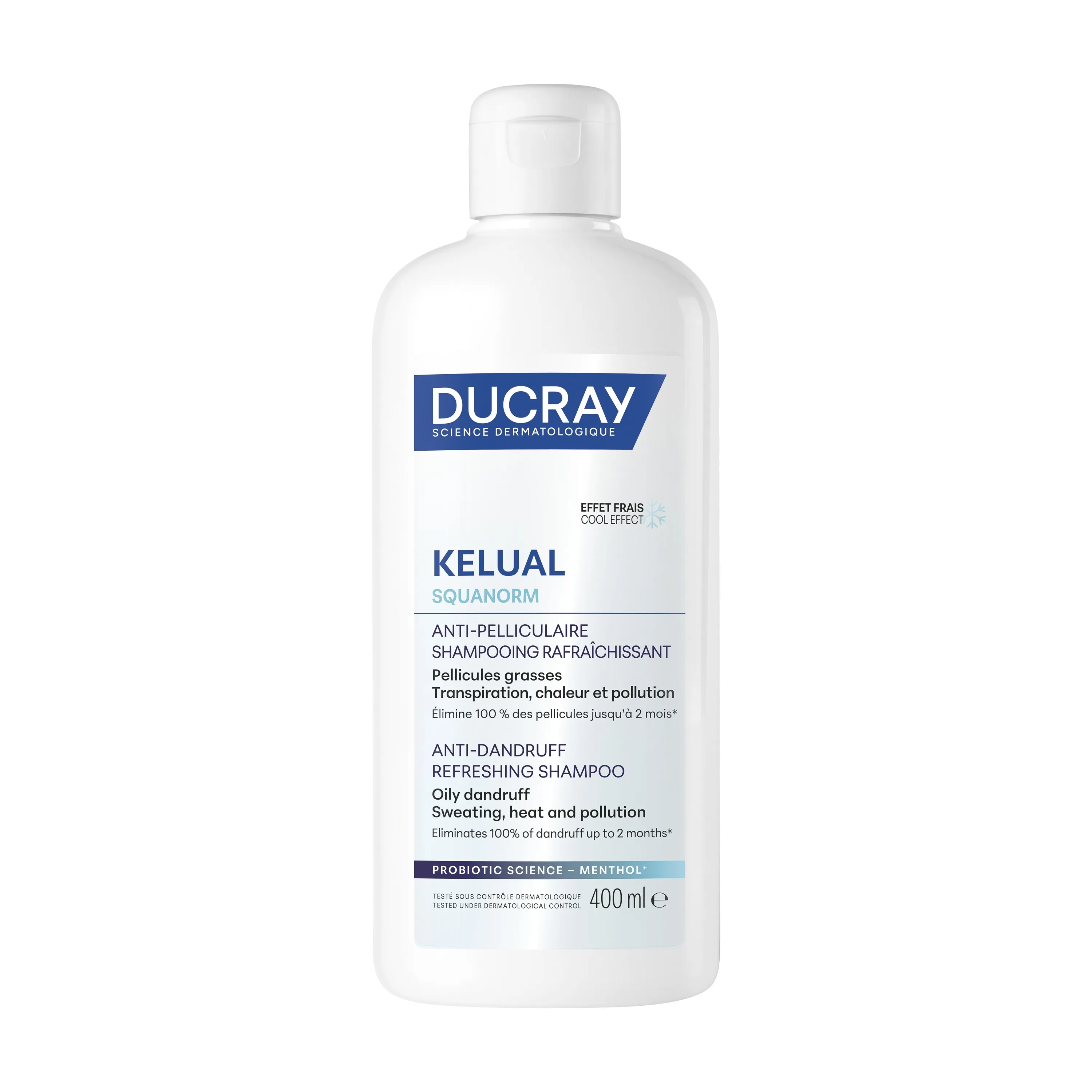 DUCRAY Kelual Squanorm atsvaidzinošs šampūns, 400 ml - Produkta attēls 