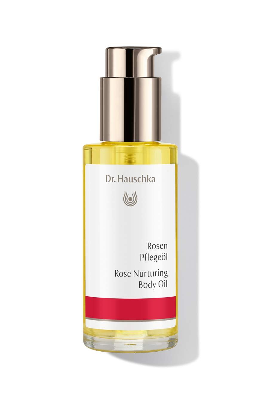DR. HAUSCHKA barojoša rožu ķermeņa eļļa, 75 ml - Produkta attēls 