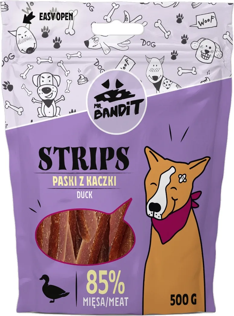 MR.BANDIT STRIPS PĪLES STRĒMELES 500G - Produkta attēls 