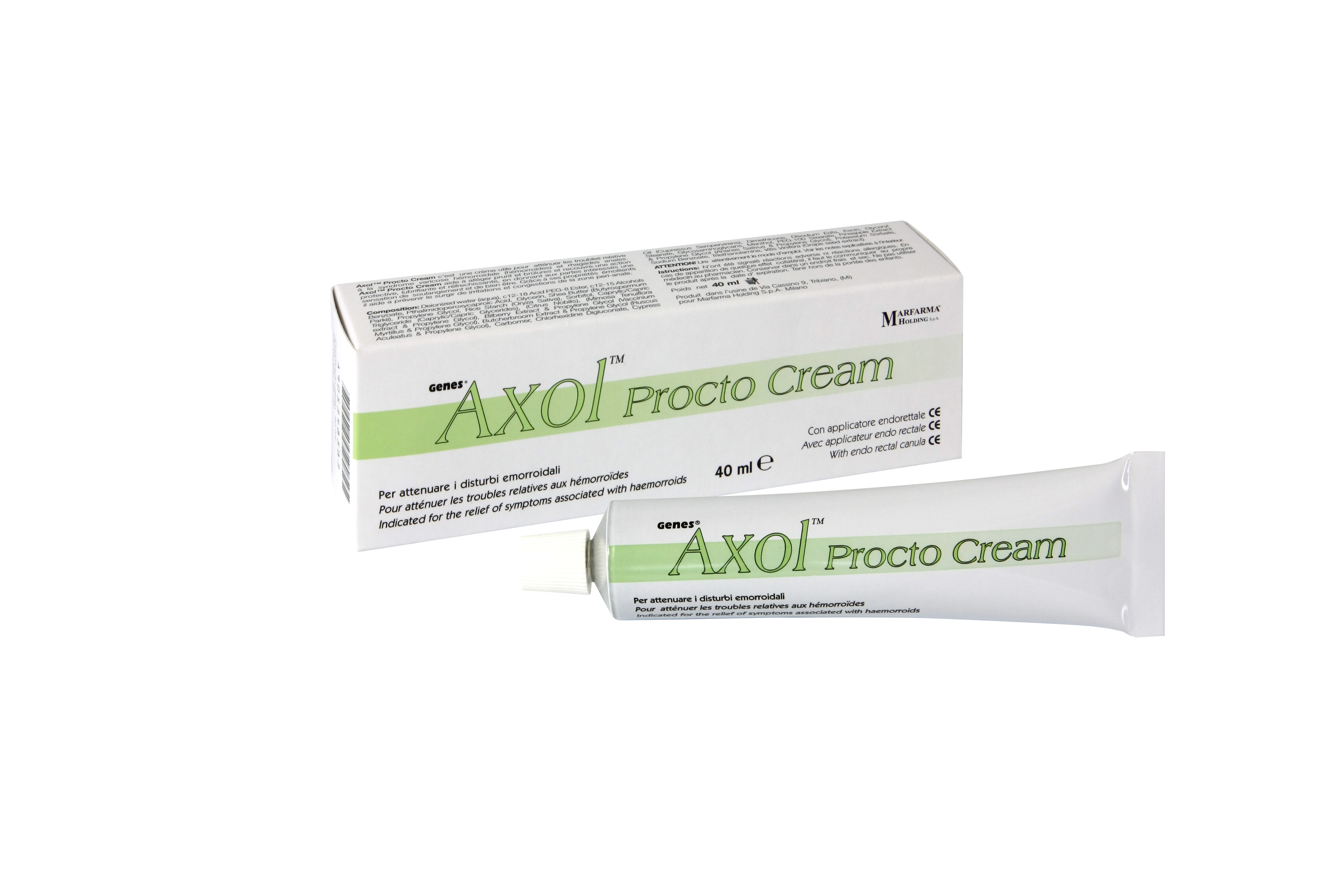 AXOL Procto krēms, 40 ml - Produkta attēls 