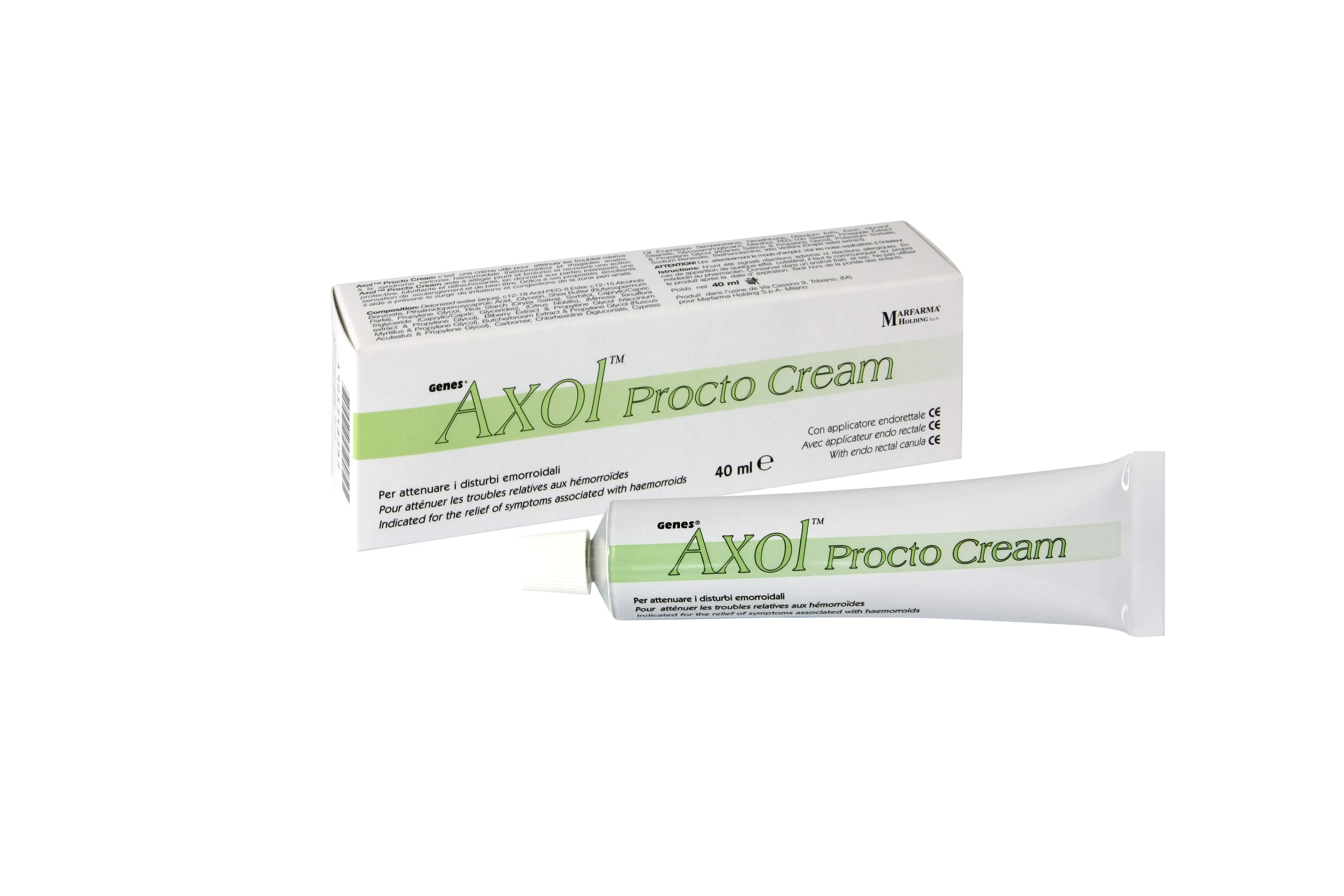 AXOL Procto krēms, 40 ml - Produkta attēls 