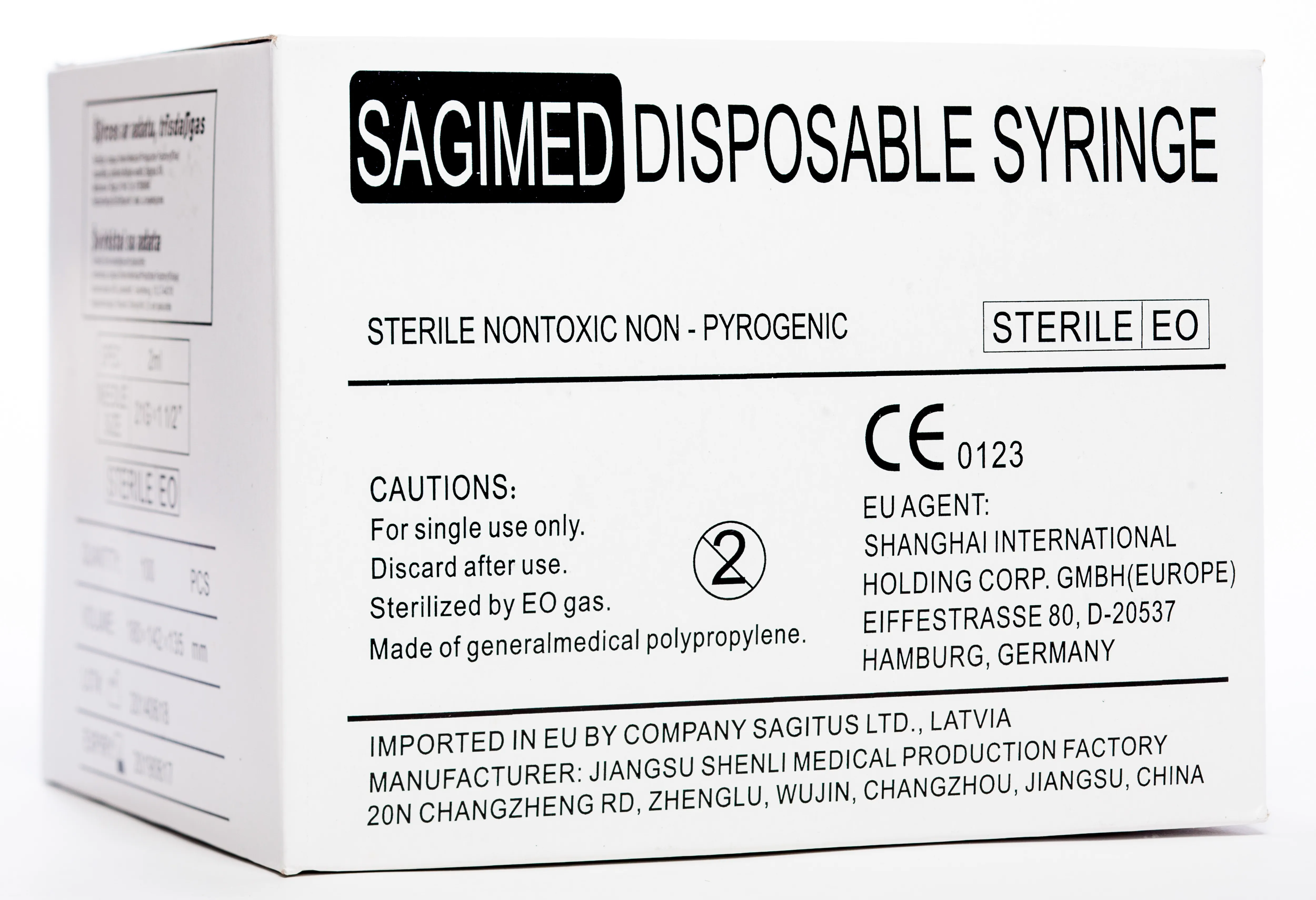SYRINGE TRĪSKOMP.2ML 21G (+AD.0.8X38) SLIP N100 - Produkta attēls 