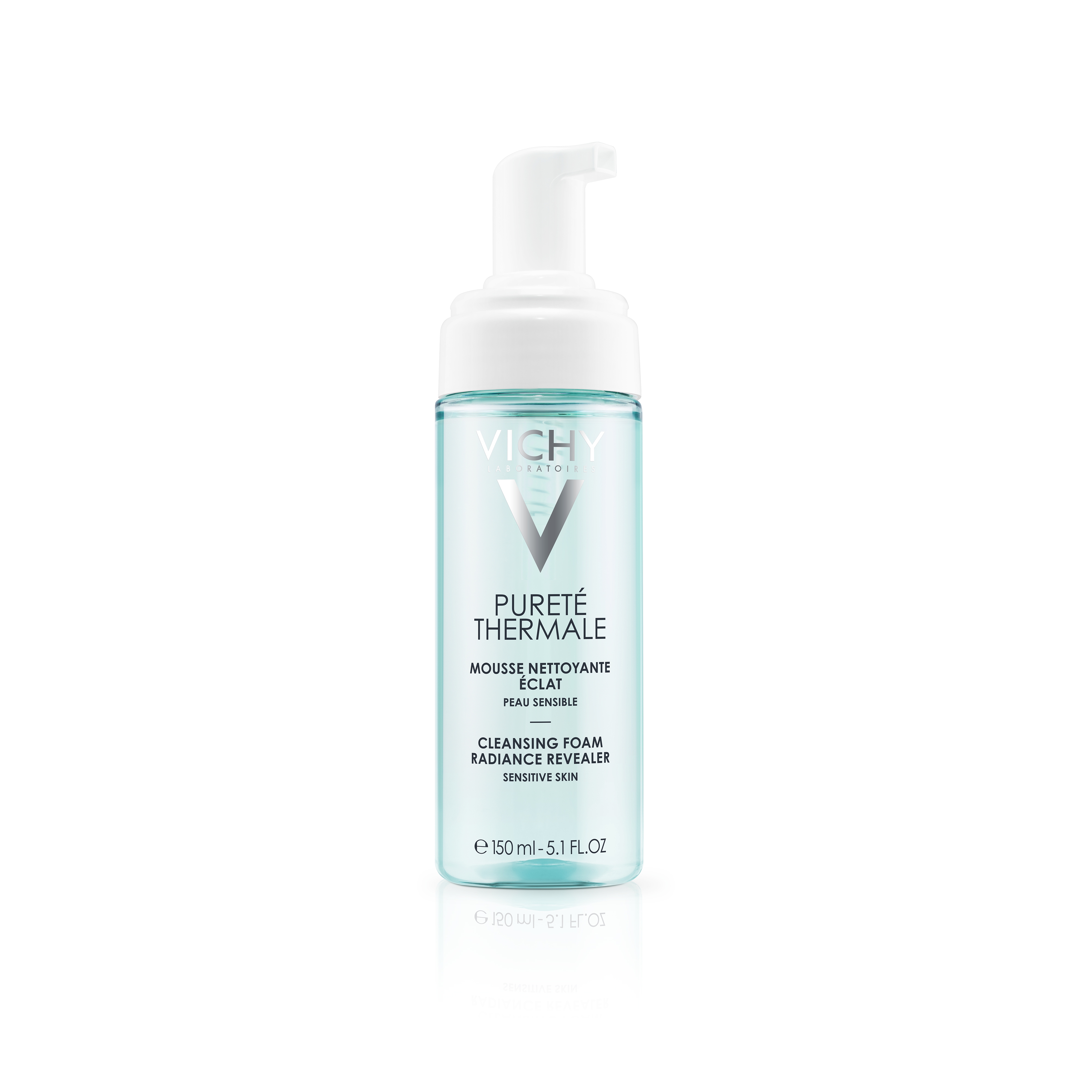 VICHY Purete Thermale ādu attīrošas putas, 150 ml - Produkta attēls 