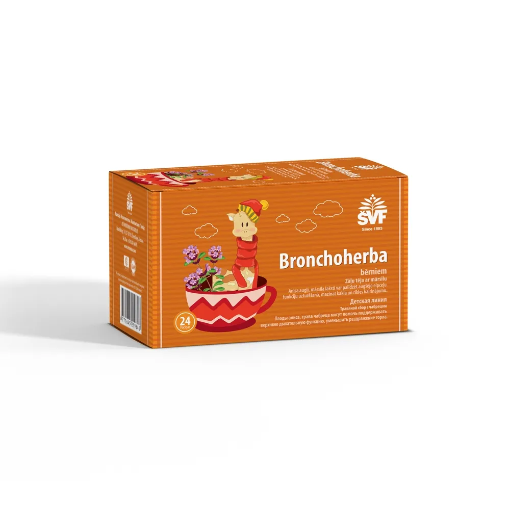 TĒJA BRONCHOHERBA BĒRNIEM 1.5G N24 (LIET) - Produkta attēls 
