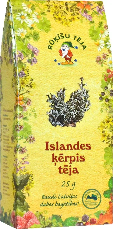 RŪĶĪŠU TĒJA ISLANDES ĶĒRPIS 25G - Produkta attēls 