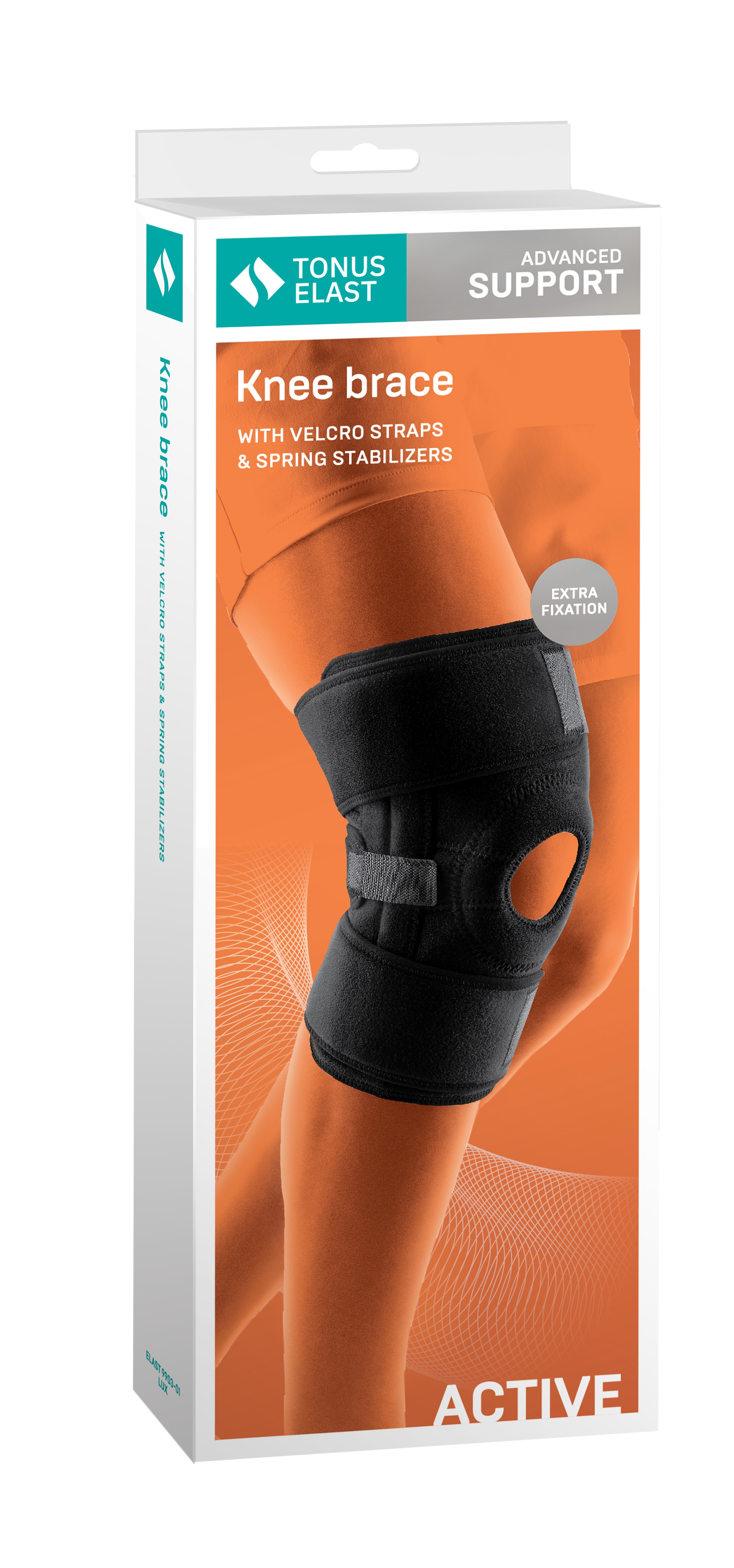 TONUS ELAST 9903-01 LUX neopr. ceļa loc. fiksators universāls, 1 gab. - Produkta attēls 3