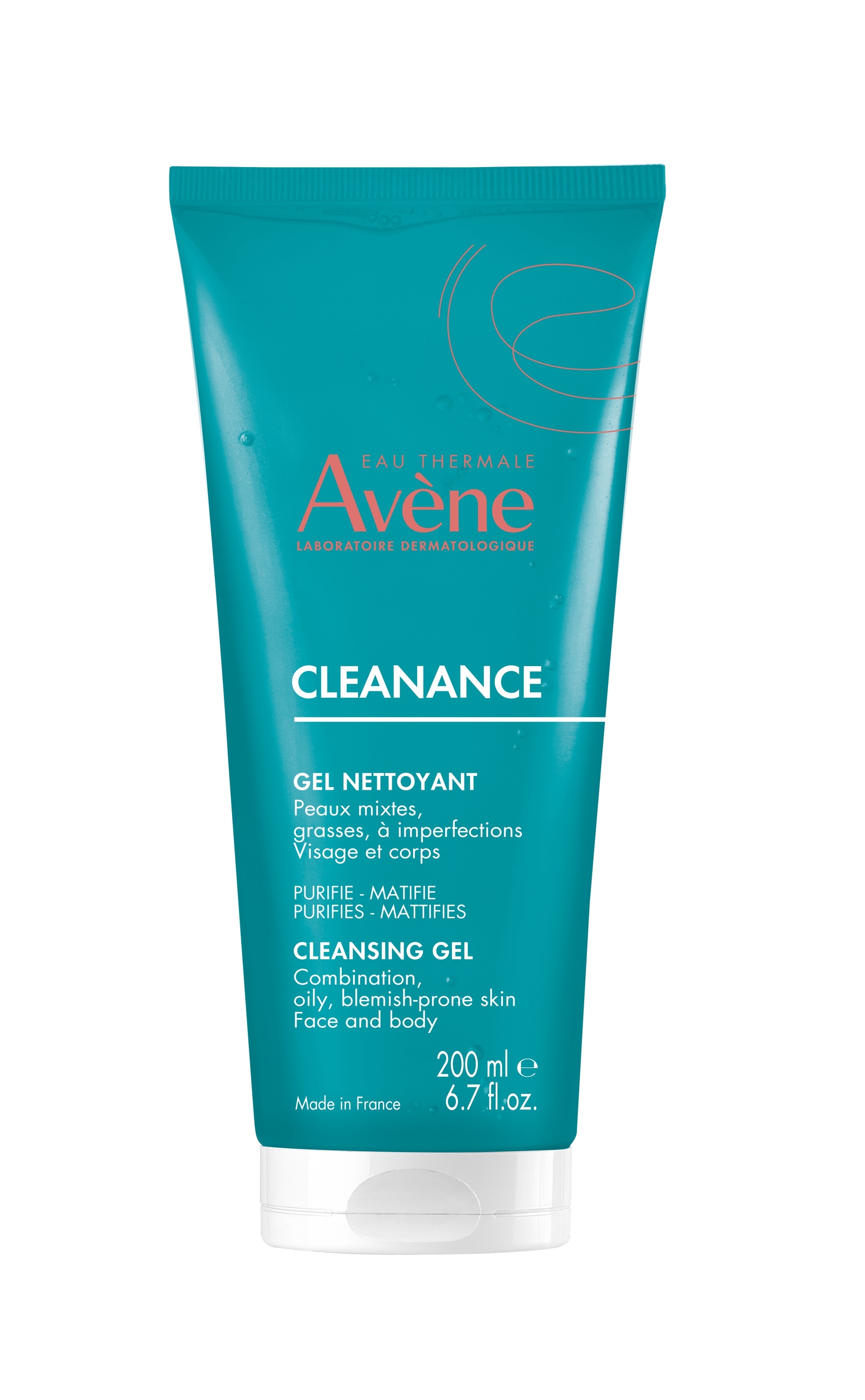 AVENE Cleanance attīrošs gels, 200ml - Produkta attēls 