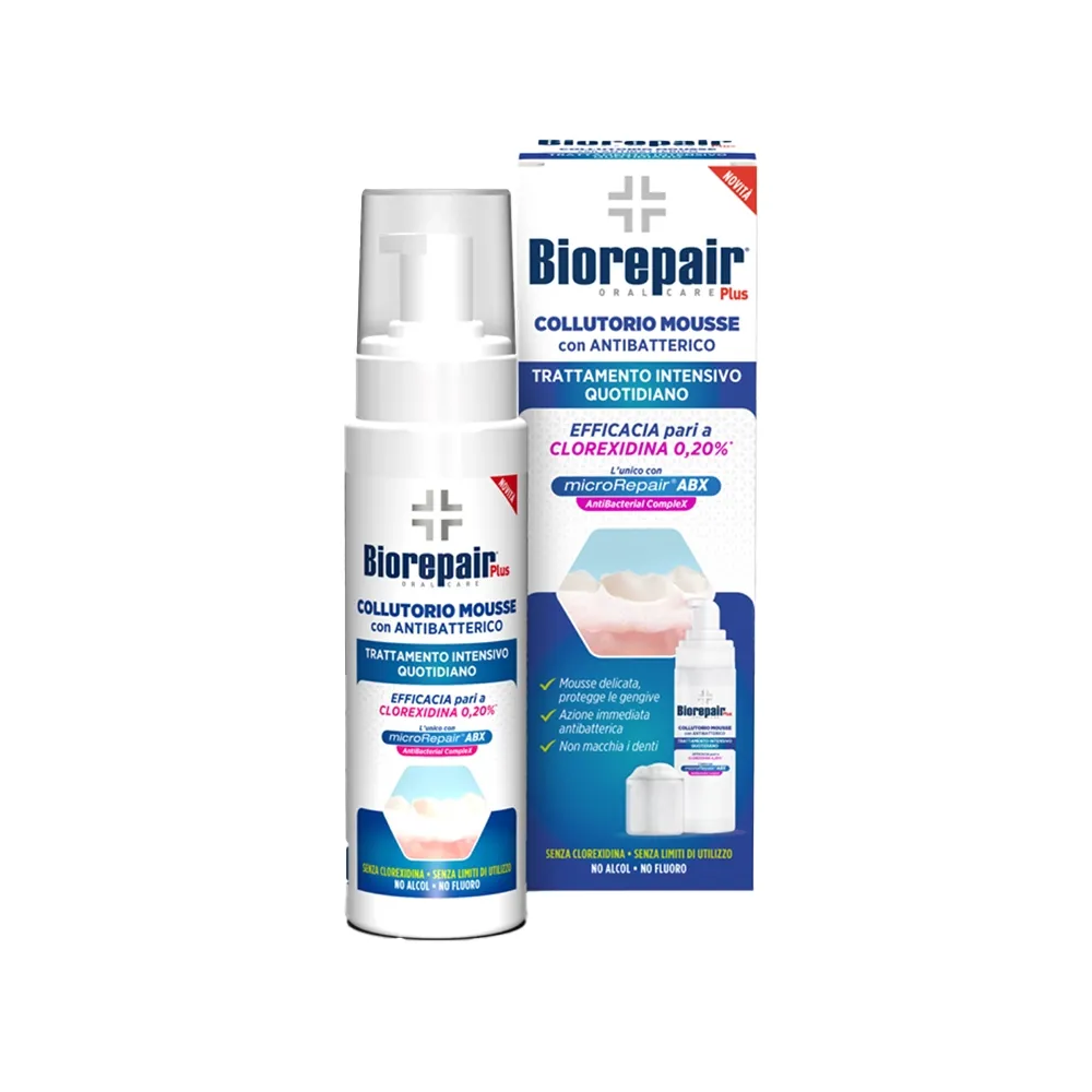 BIOREPAIR PLUS INTENSIVE Mousse mutes skalotājs 200ml - Produkta attēls 