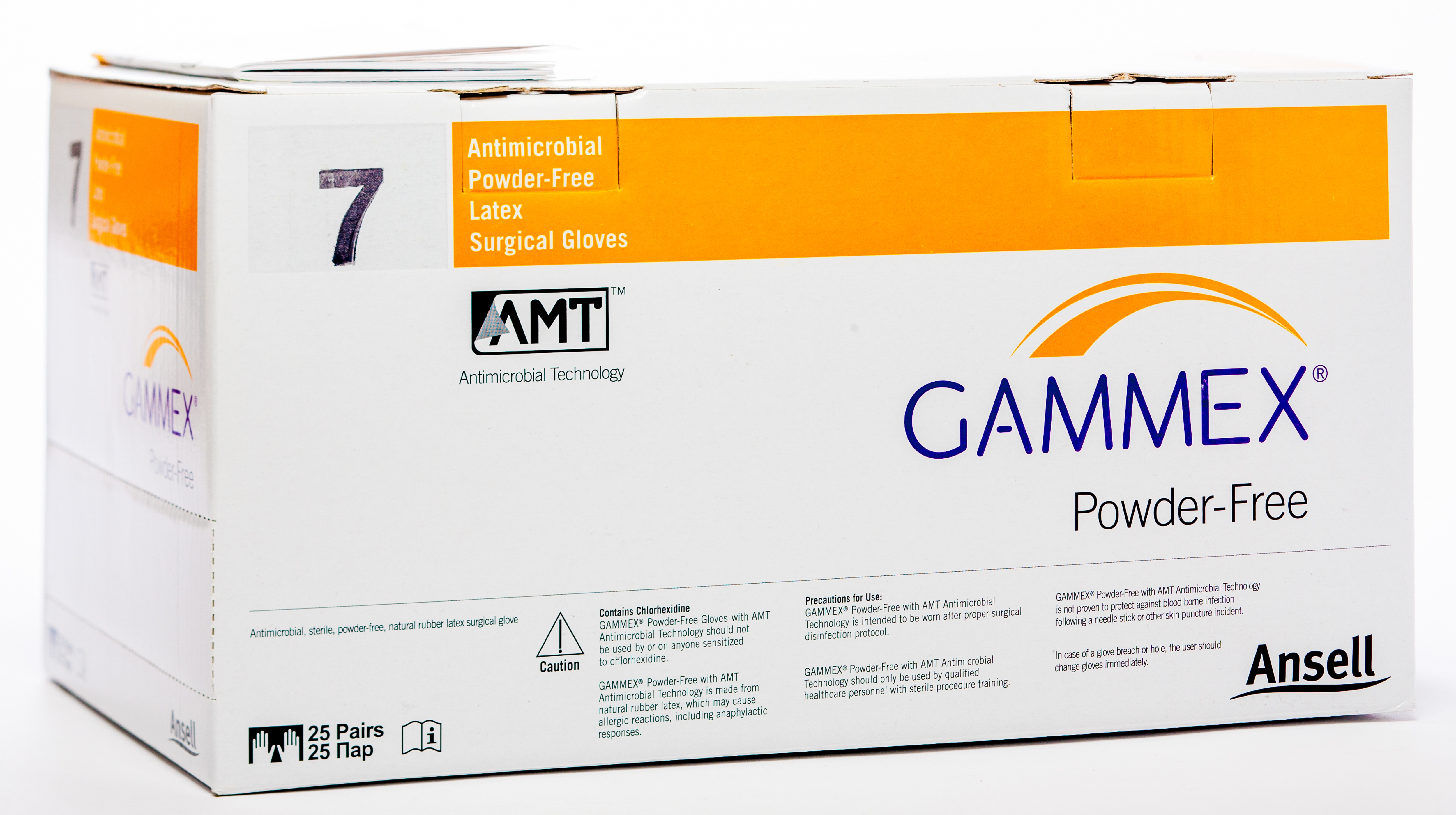 ANSEL CIMDI ST. GAMMEX PF AMT 7.0 (25P) - Produkta attēls 