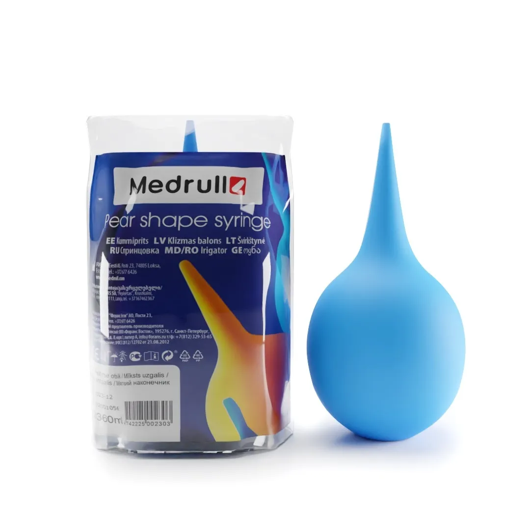 MEDRULL Balons klizmas ar mīkstu uzgali, 12 gab - Produkta attēls 