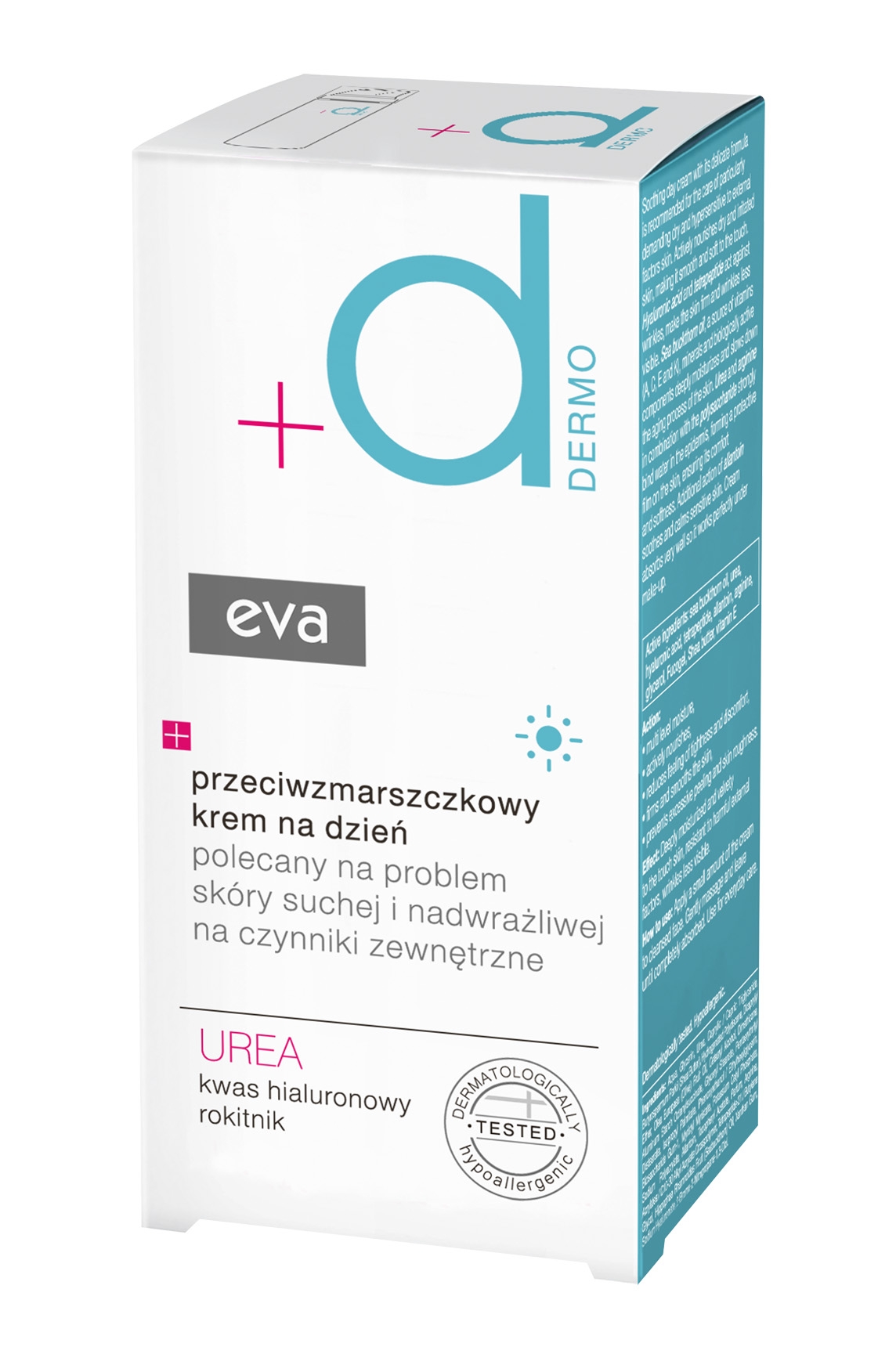 EVA DERMO pretgrumbu dienas krēms sausai ādai, 50 ml - Produkta attēls 