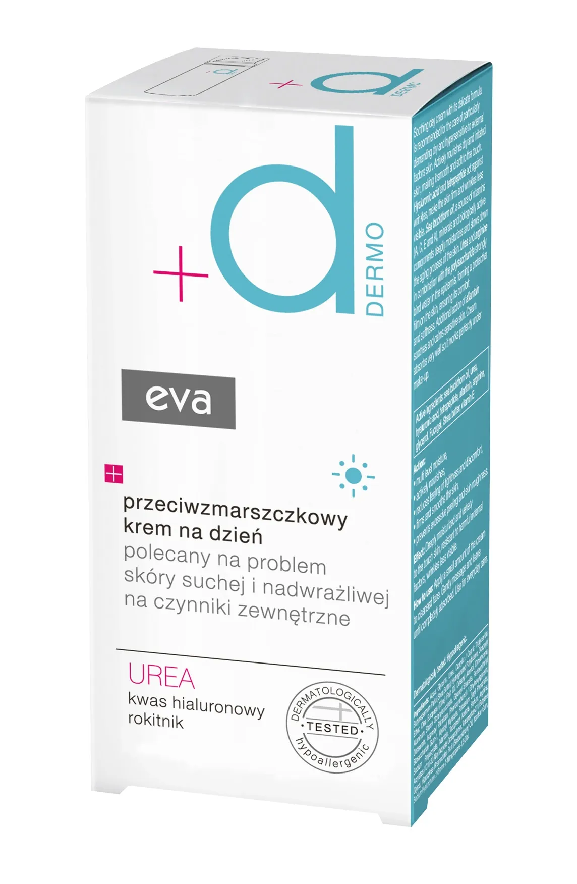 EVA DERMO pretgrumbu dienas krēms sausai ādai, 50 ml - Produkta attēls 