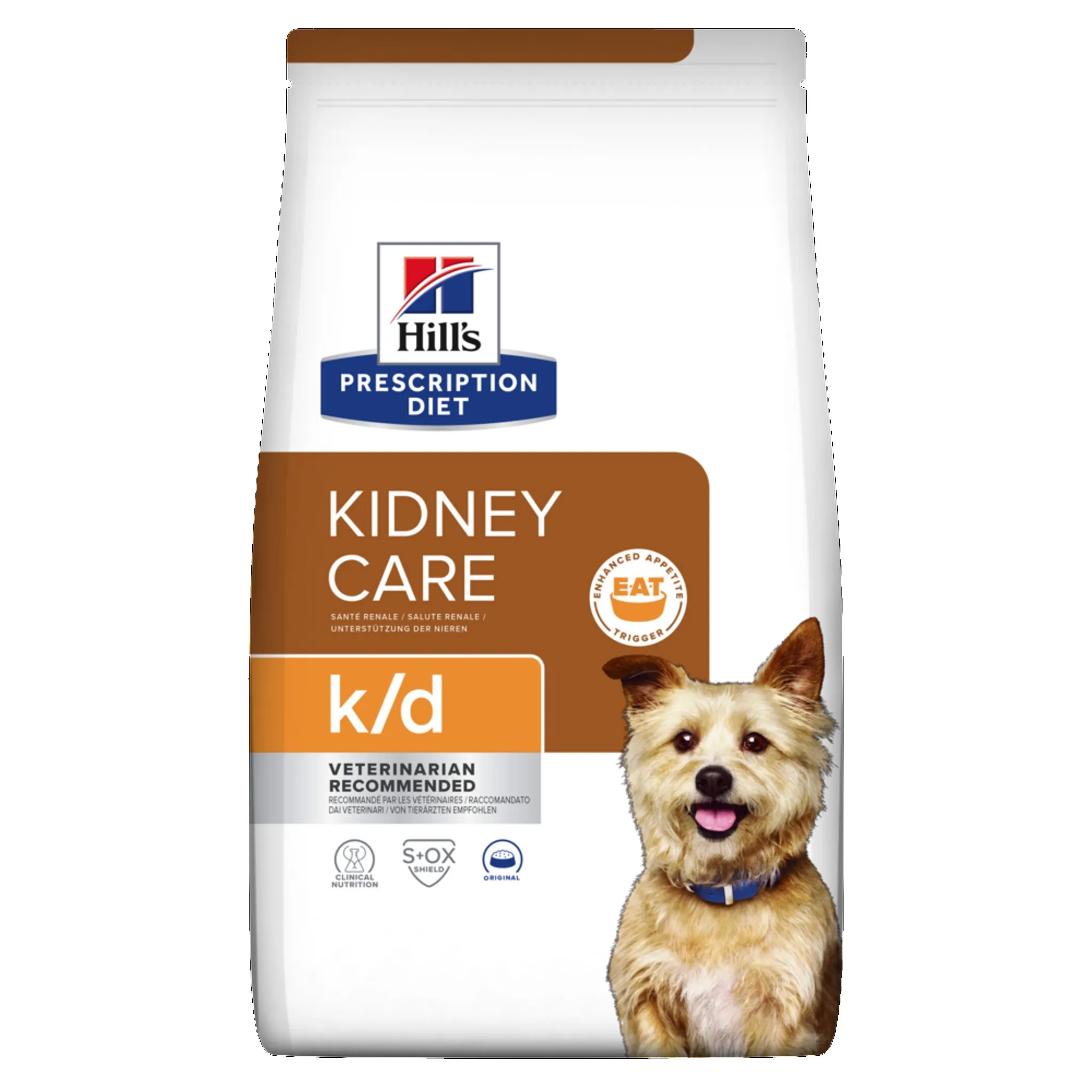 Hills PD suņu sausā barība K/D 4kg - Produkta attēls 