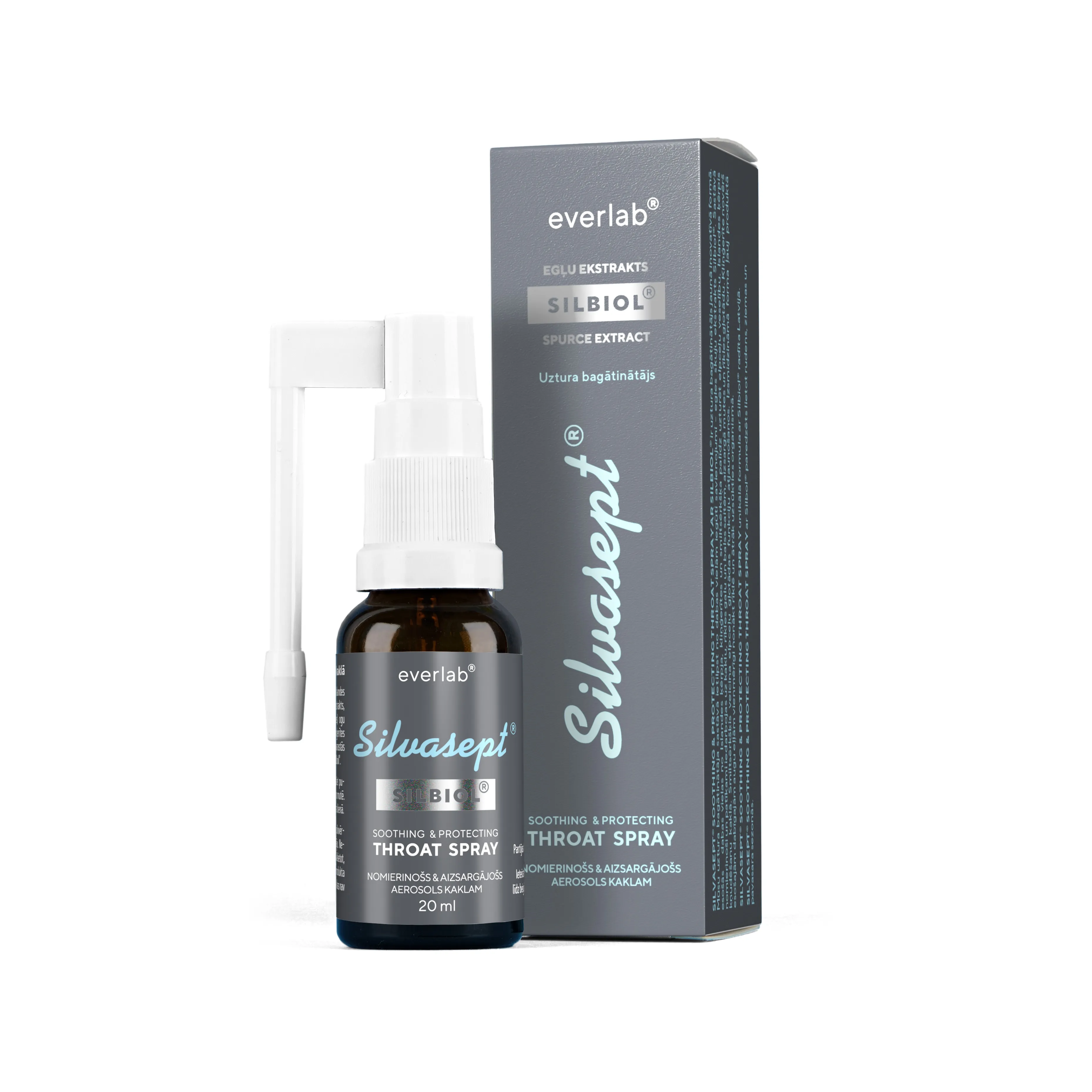 SILVASEPT® Spray aerosols, 20 ml - Produkta attēls 