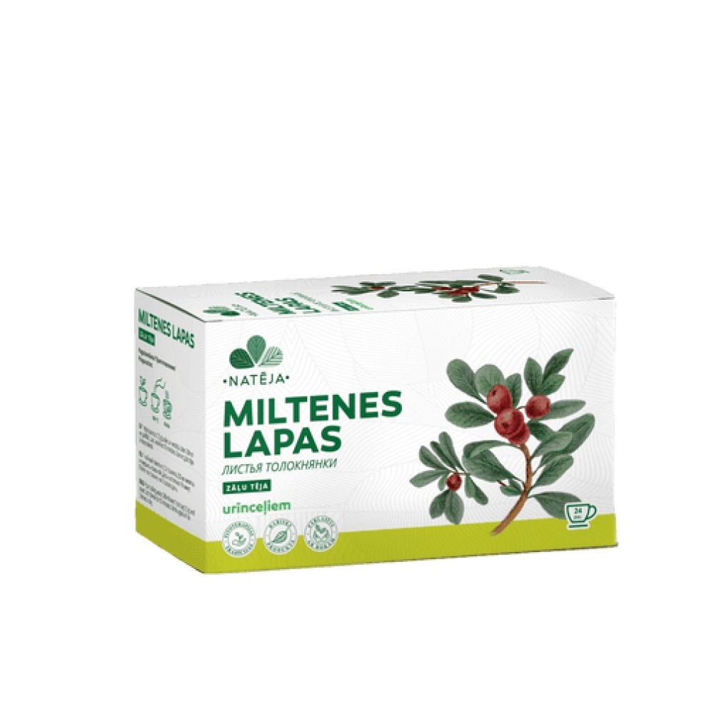 NATĒJA Miltenes lapu tēja paciņās, N24 - Produkta attēls 