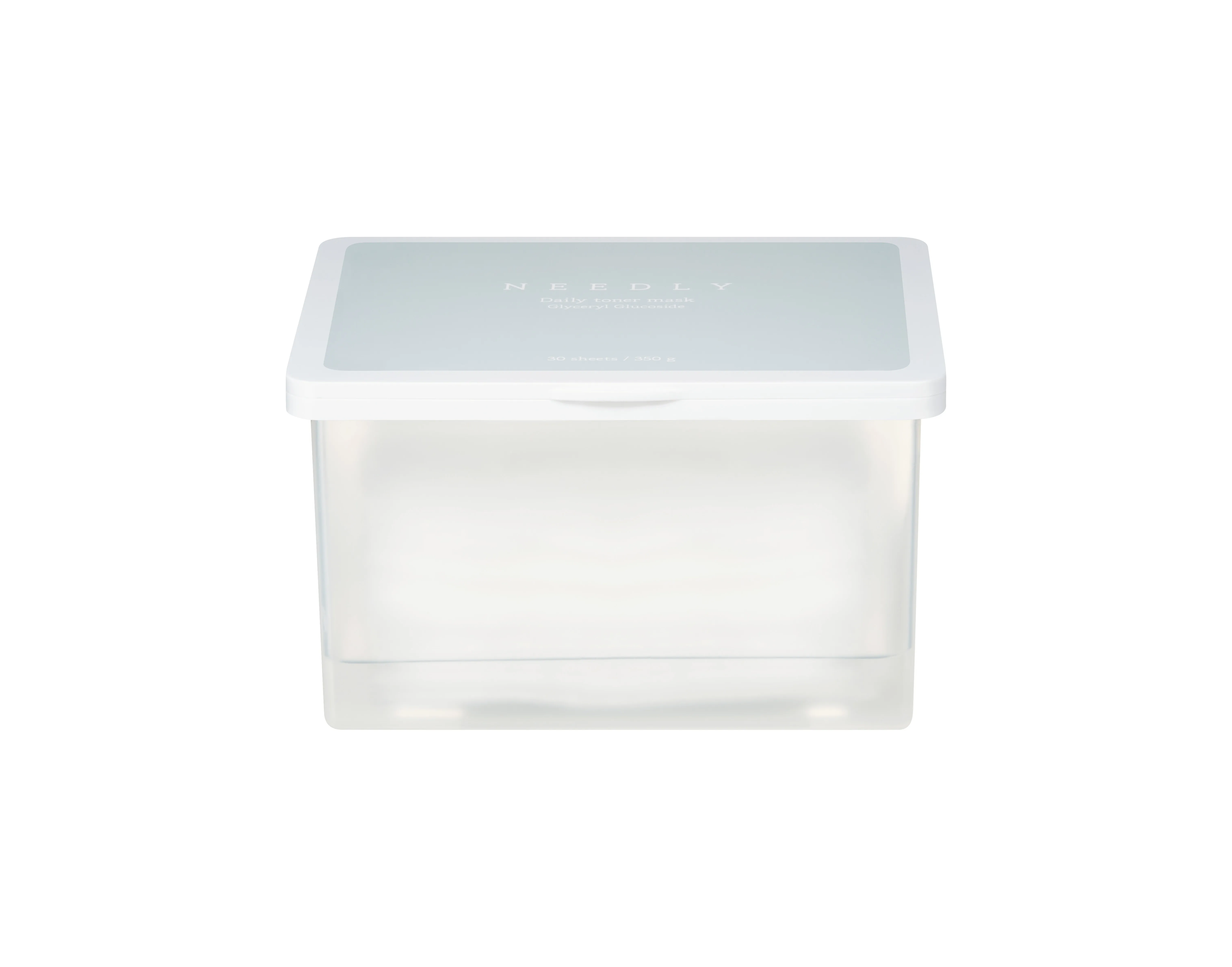 Needly Daily mitrinoša sejas maska ar nomierinošu iedarbību 30 loksnes (350g) - Produkta attēls 