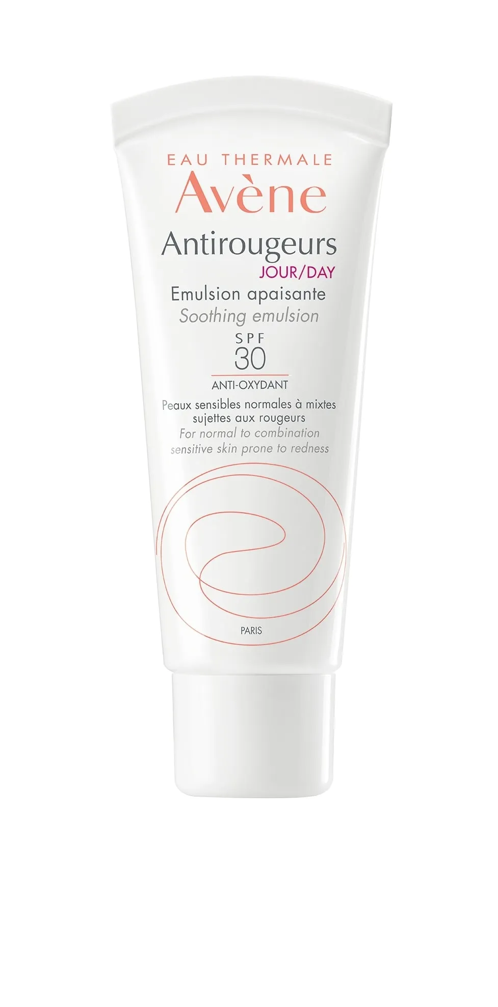AVENE Antirougeurs SPF30 nomierinoša emulsija, 40ml - Produkta attēls 2