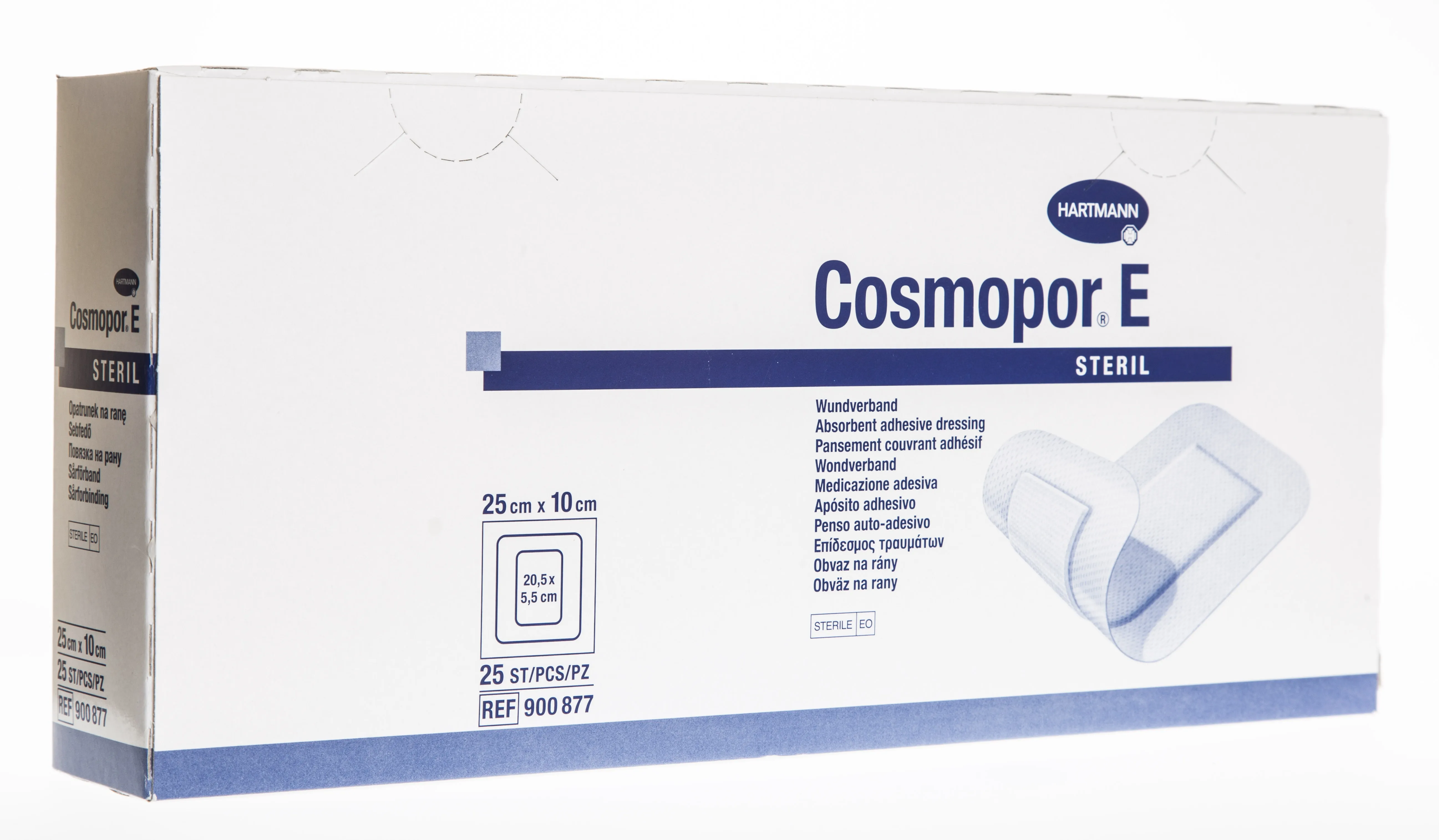 COSMOPOR E plāksteri (25 x 10 cm), 25 gab - Produkta attēls 