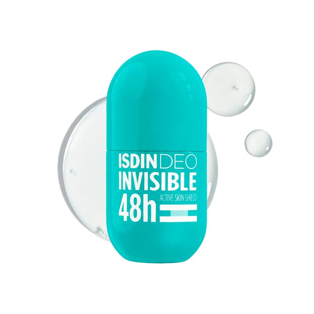ISDIN Deo Invisible 48h rullītis, 50 ml - Produkta attēls 
