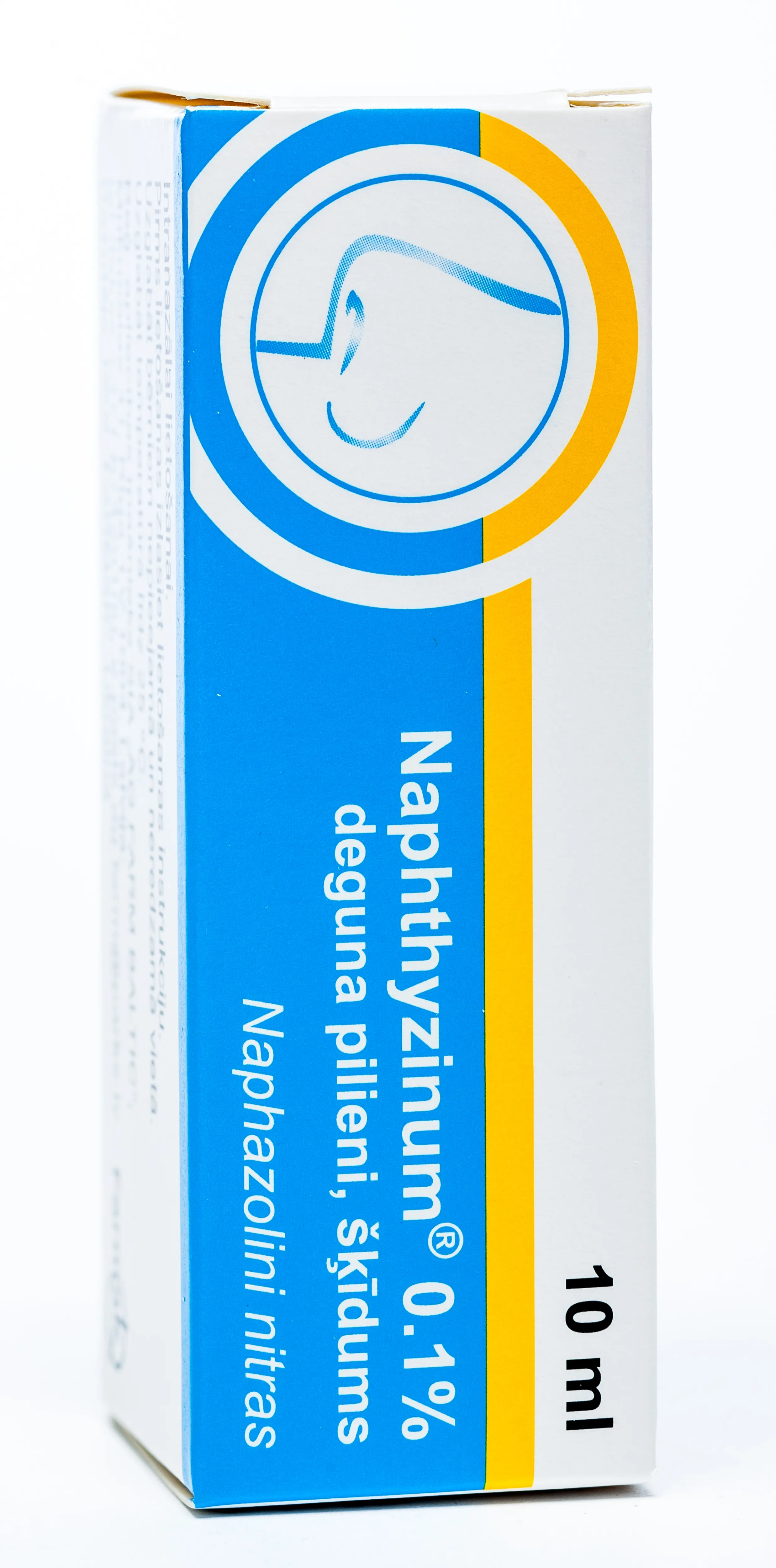 NAPHTHYZINUM 0.1% DEGUNA PILIENI 10ML - Produkta attēls 