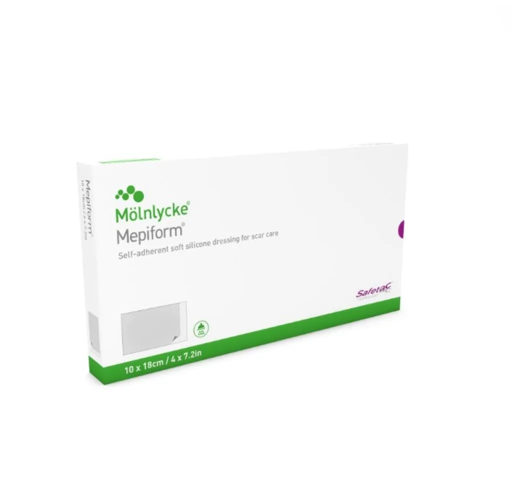 MEPIFORM 10 x 18cm pārsējs, 5 gab. - Produkta attēls 