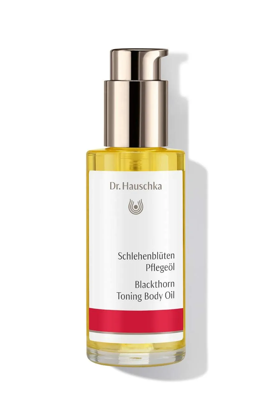 DR. HAUSCHKA tonizējoša dzeloņplūmes ķermeņa eļļa, 75 ml - Produkta attēls 