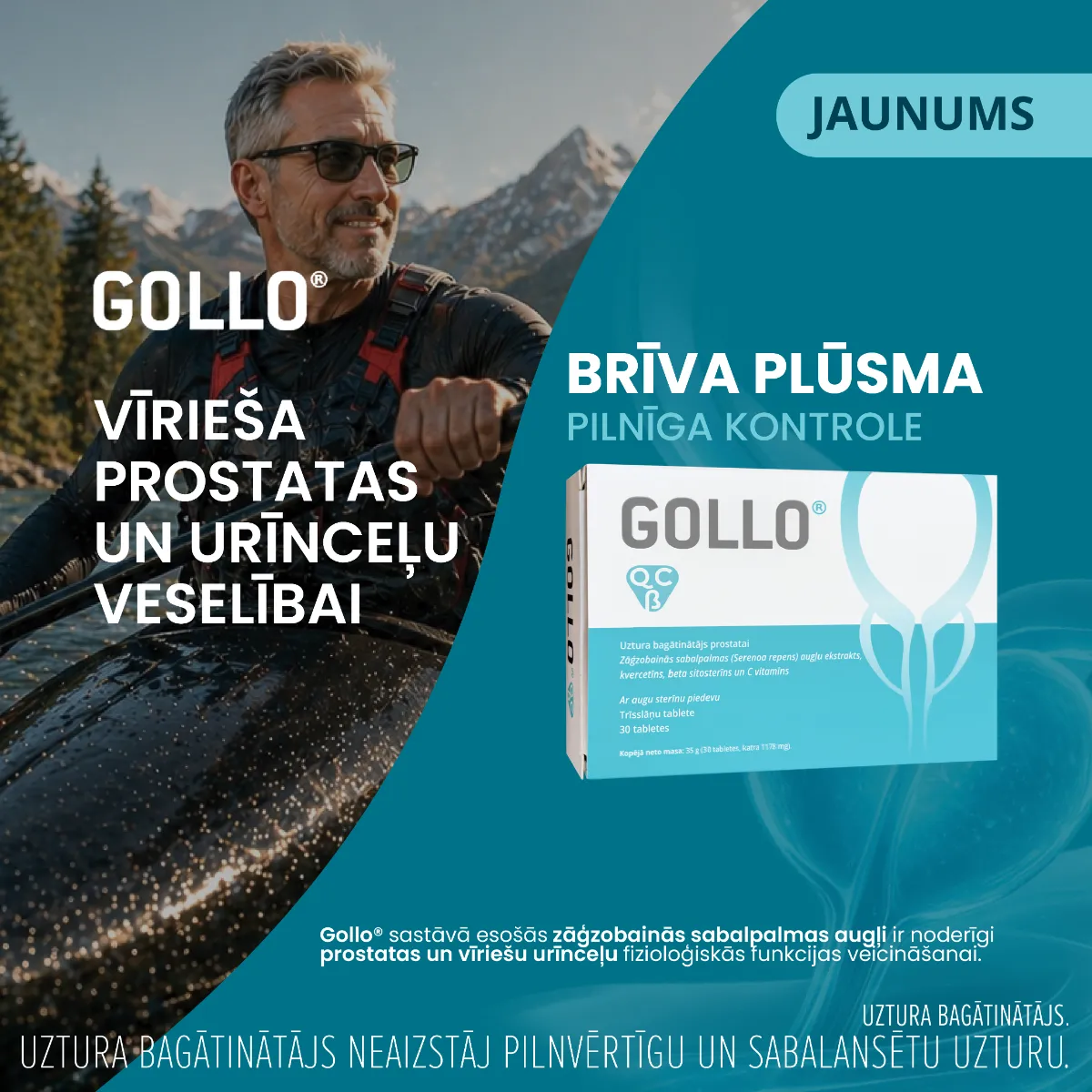 GOLLO® tabletes, 30 gab - Produkta attēls 1